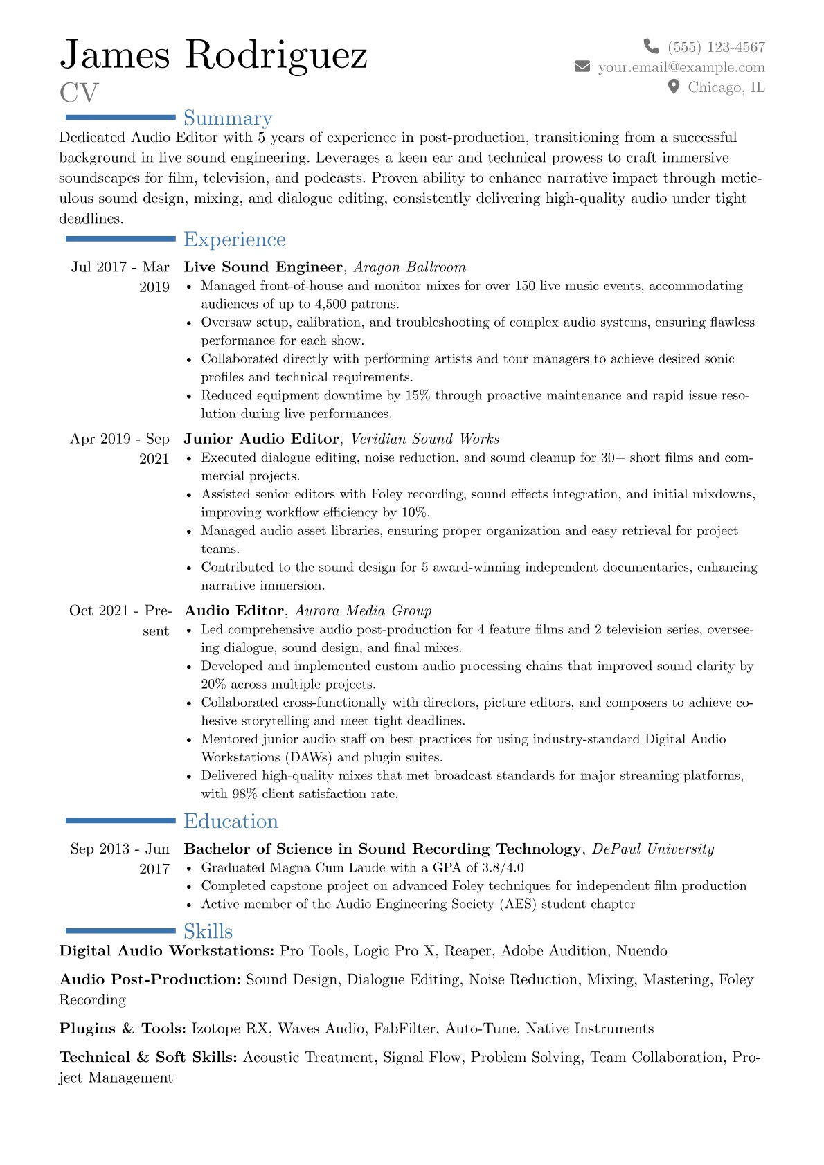 Career changer version - Page 1