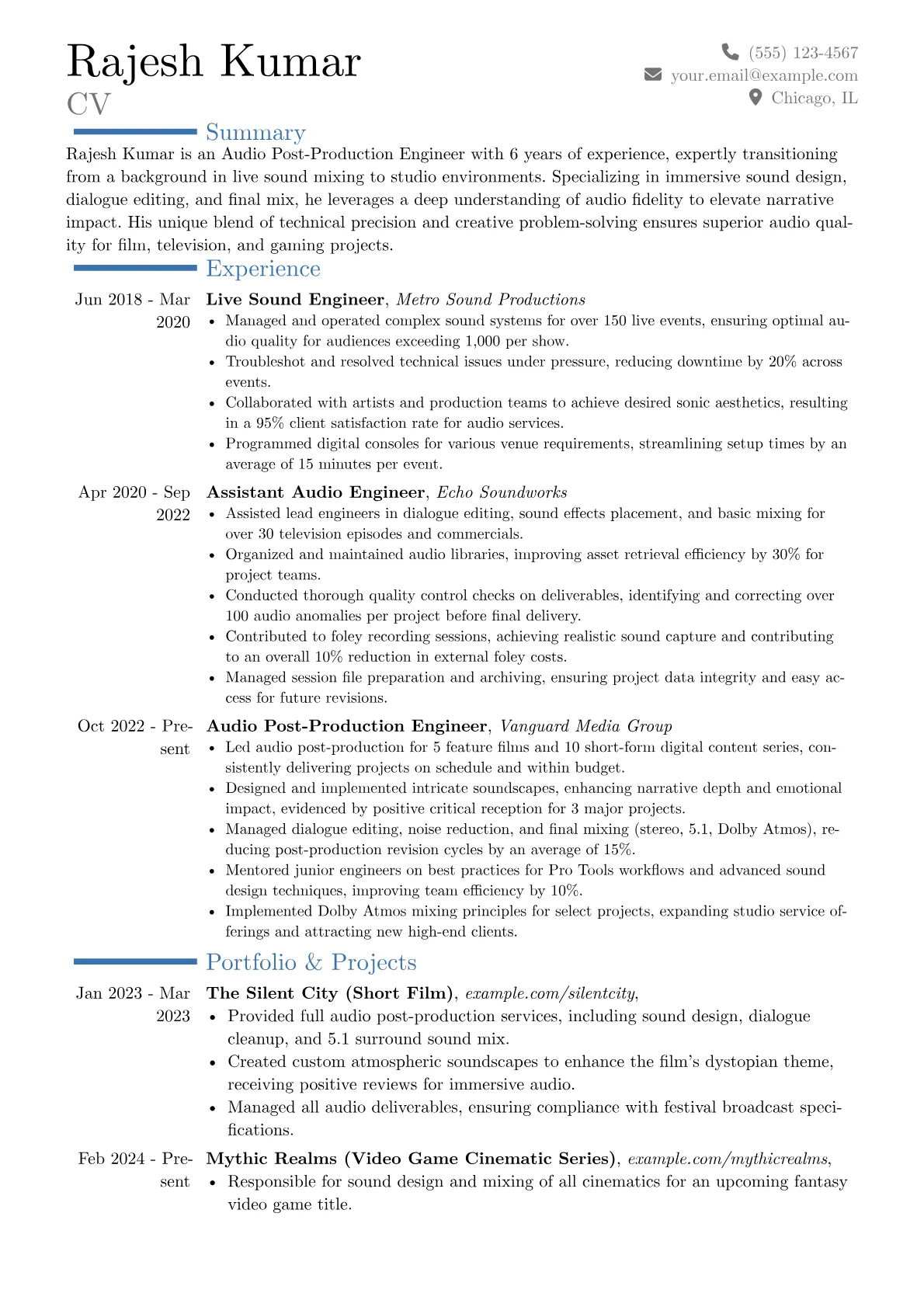 Career changer version - Page 1
