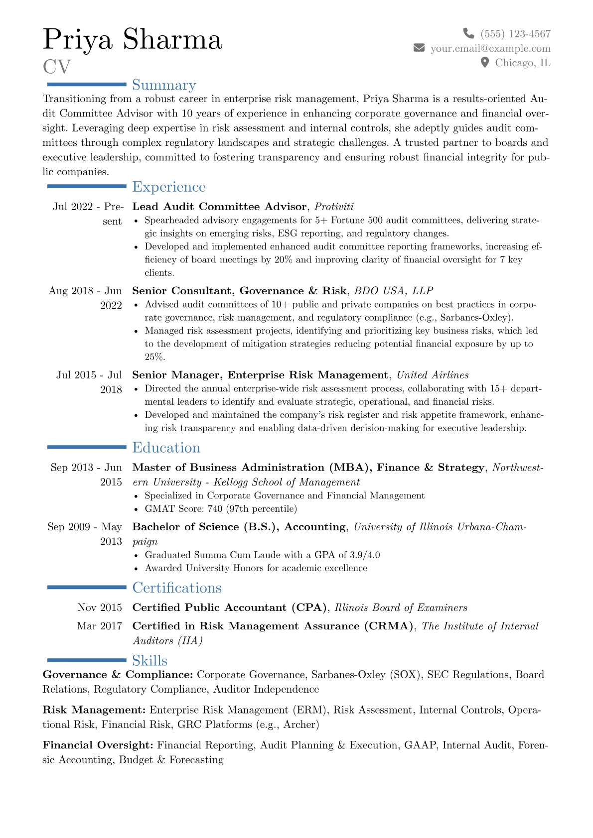 Career changer version - Page 1