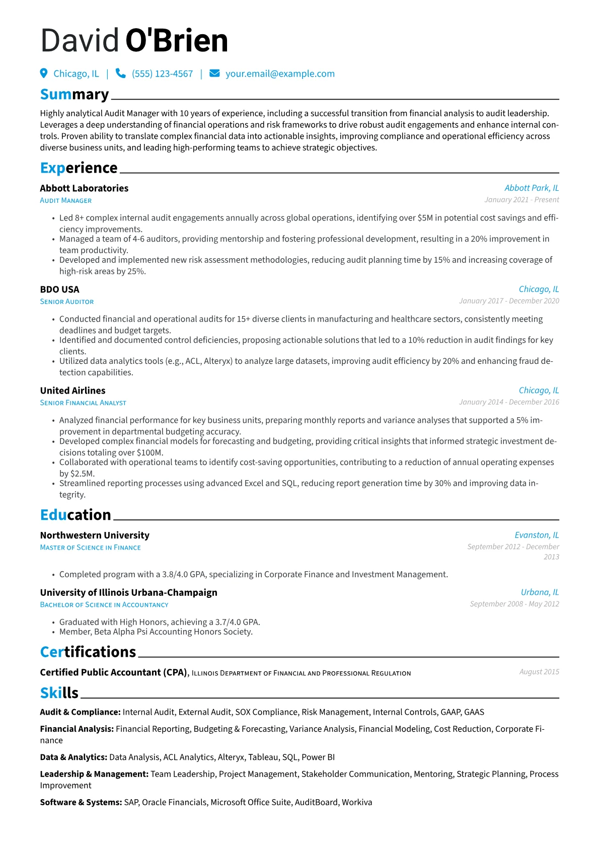 Career changer version - Page 1