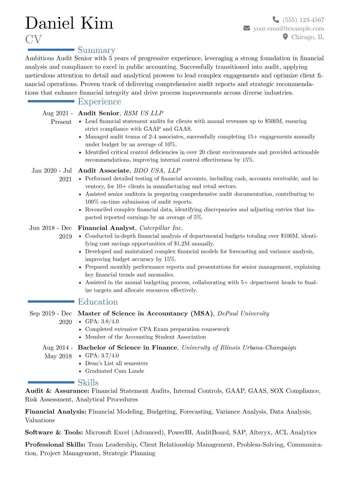 Career changer version - Page 1
