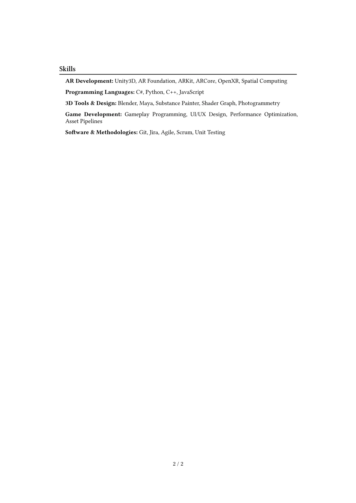 Career changer version - Page 2