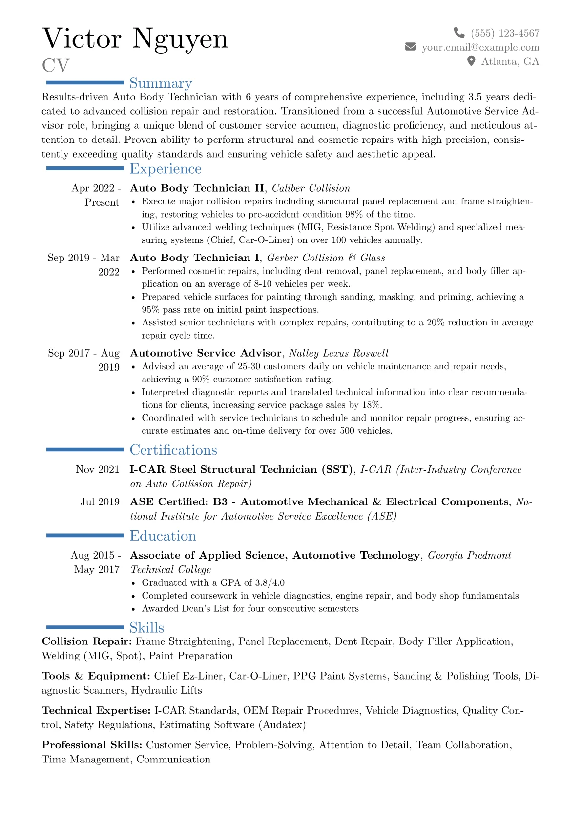 Career changer version - Page 1