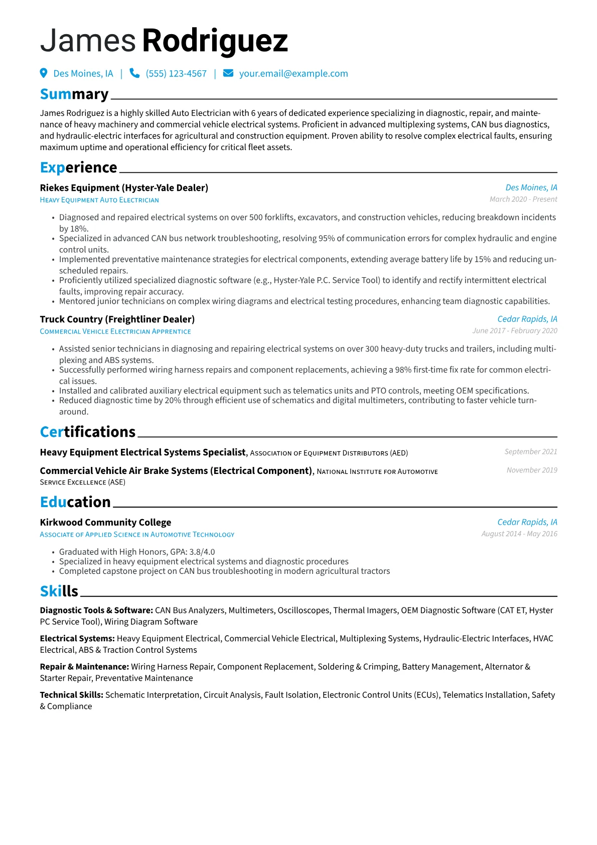 Heavy Equipment Specialist version - Page 1
