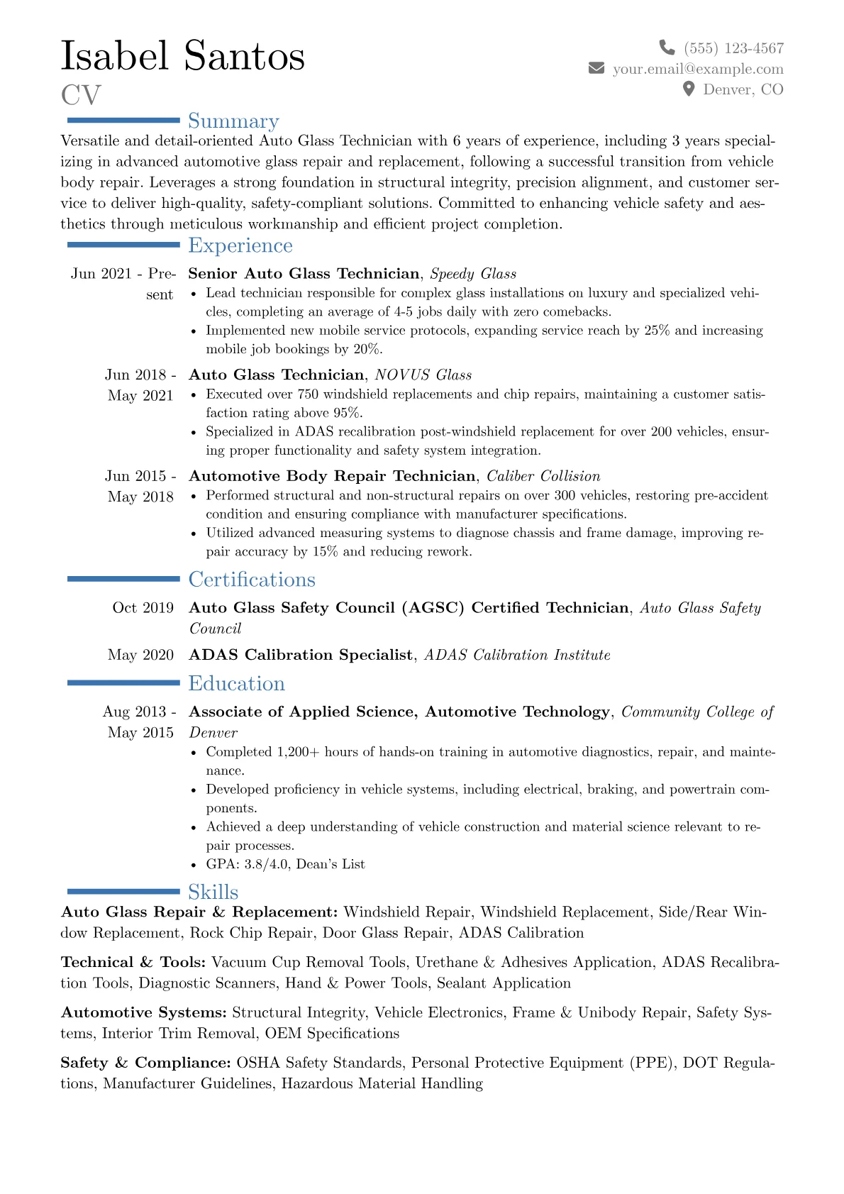 Career changer version - Page 1