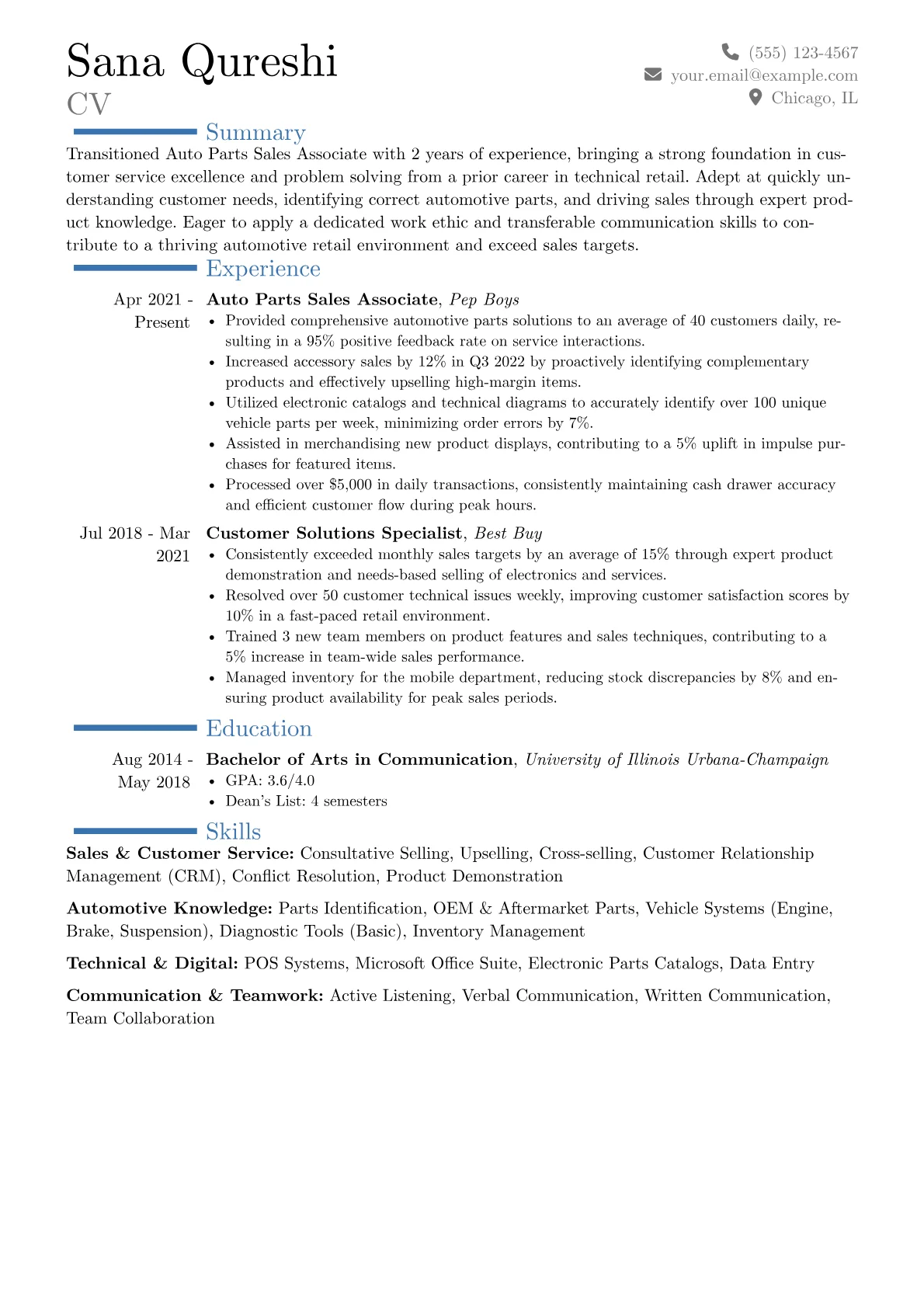 Career changer version - Page 1