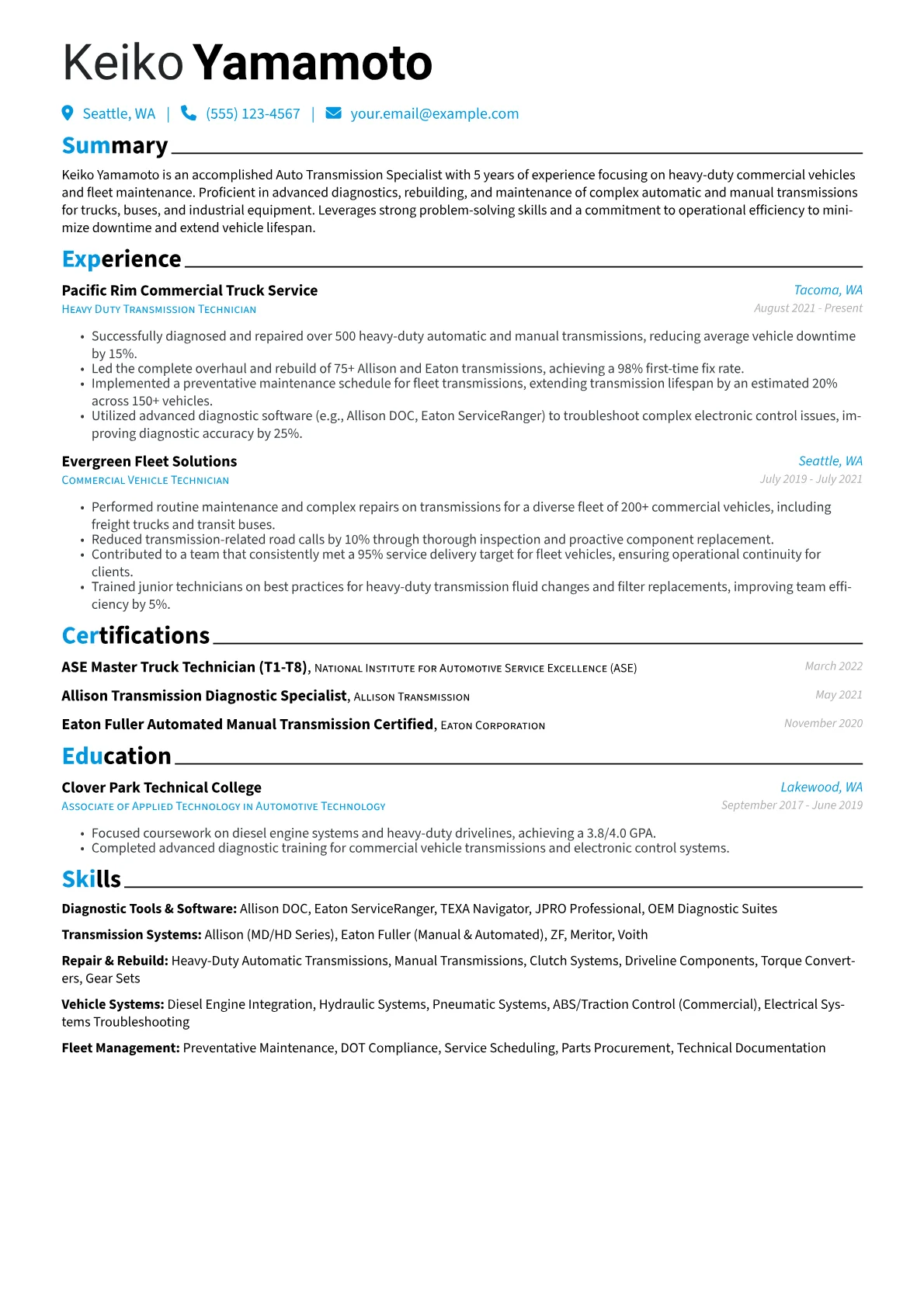 Heavy-Duty Commercial version - Page 1