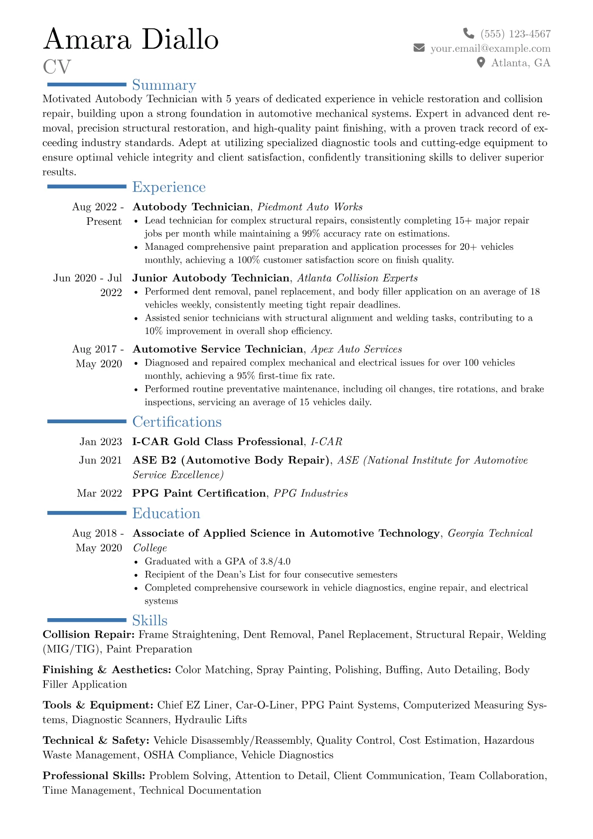 Career changer version - Page 1