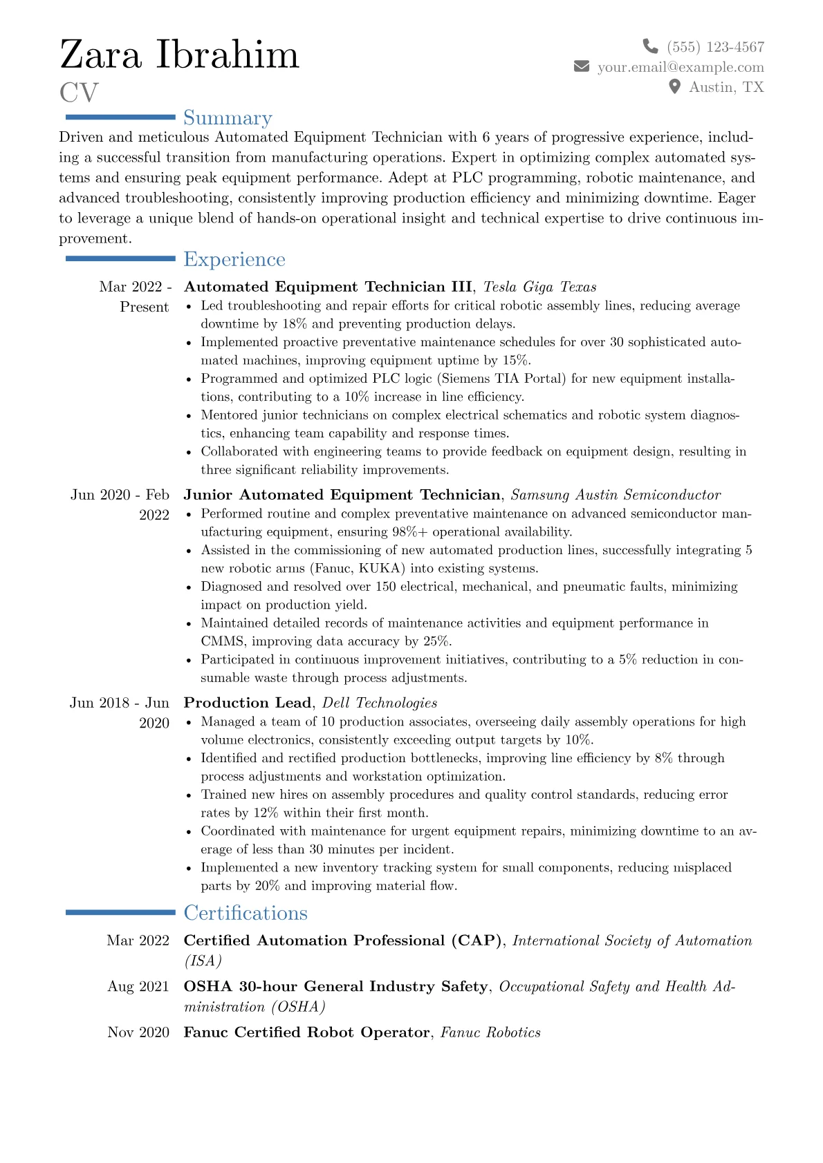 Career changer version - Page 1