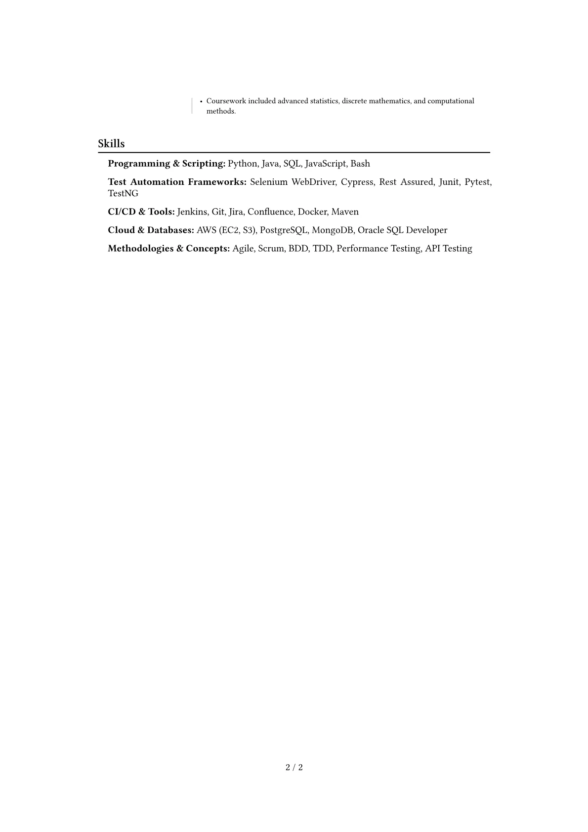 Career changer version - Page 2