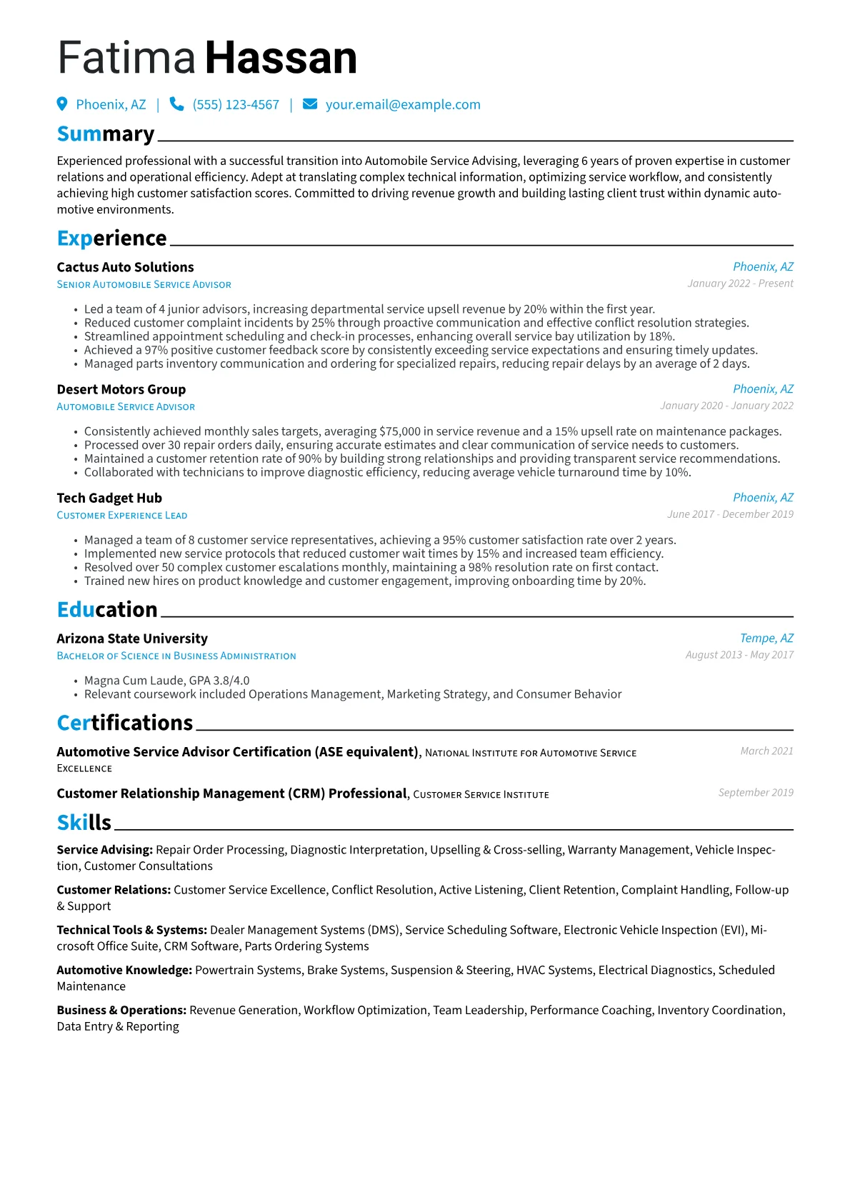 Career changer version - Page 1
