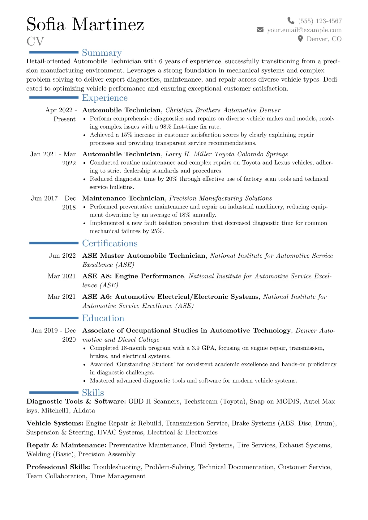 Career changer version - Page 1