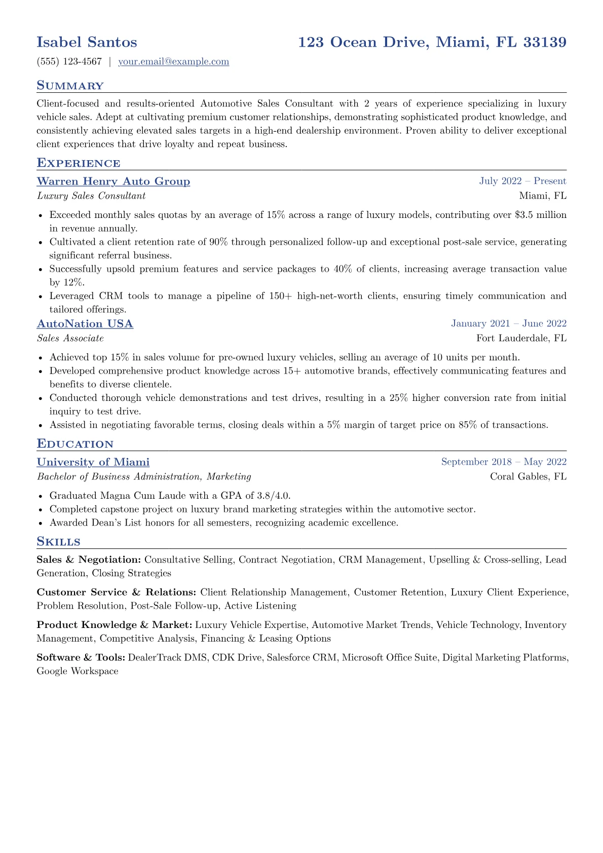 Luxury Automotive version - Page 1