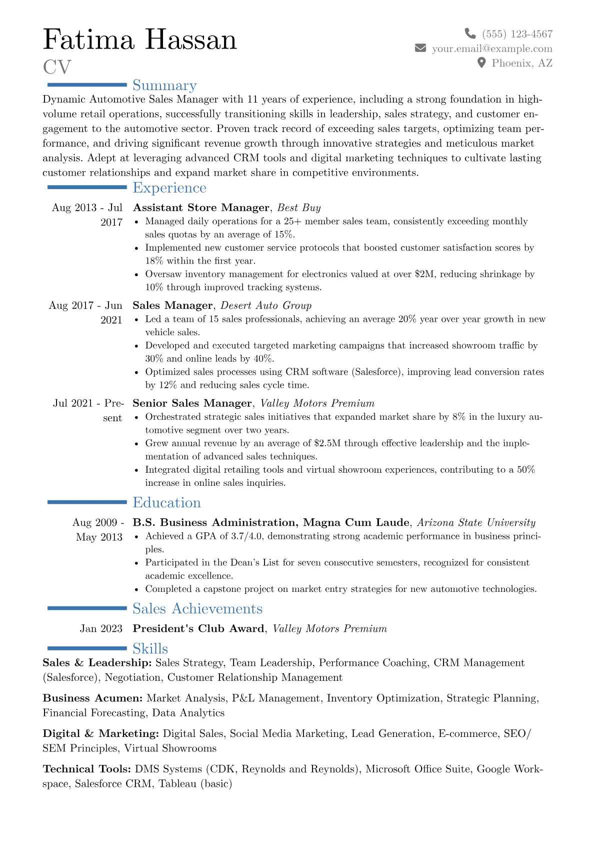 Career changer version - Page 1