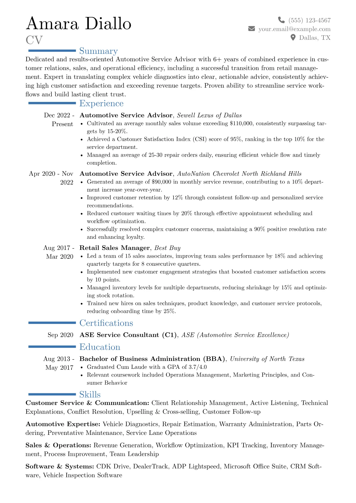 Career changer version - Page 1