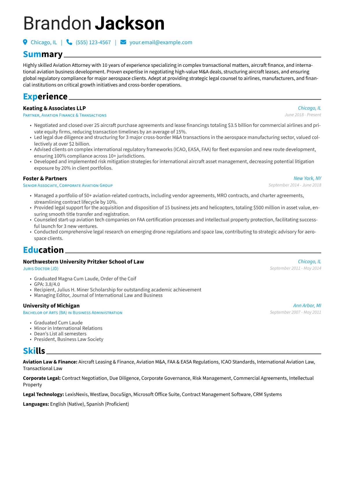 Transactional Aviation version - Page 1