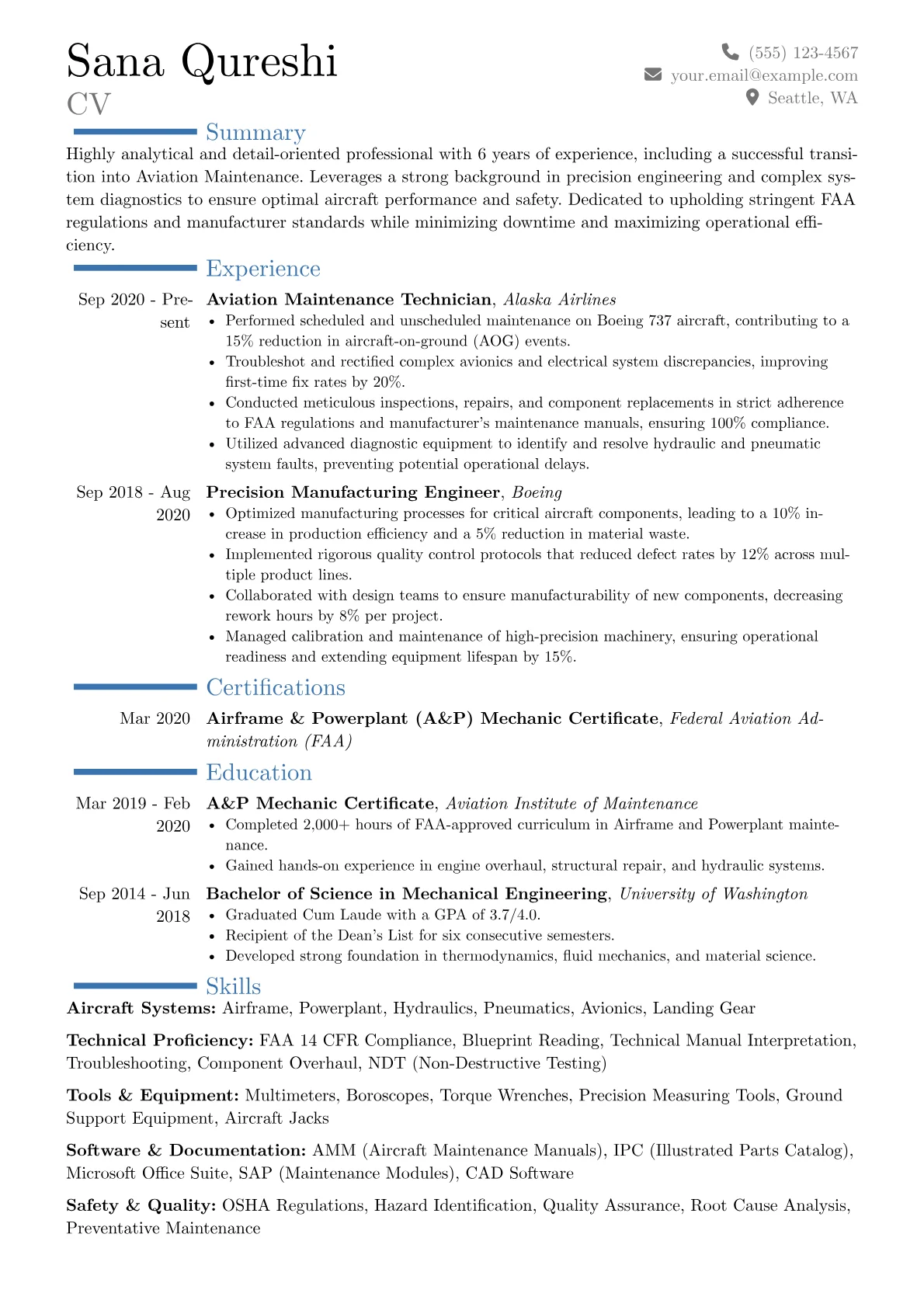 Career changer version - Page 1