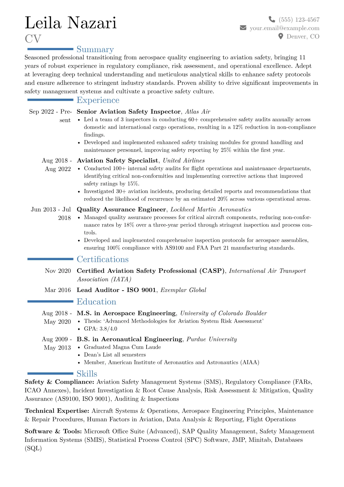 Career changer version - Page 1