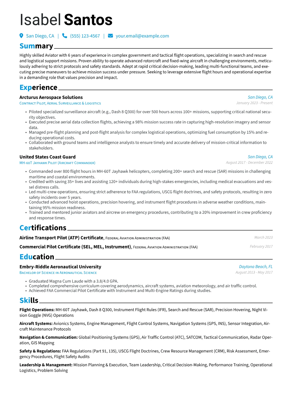 Flight Operations version - Page 1