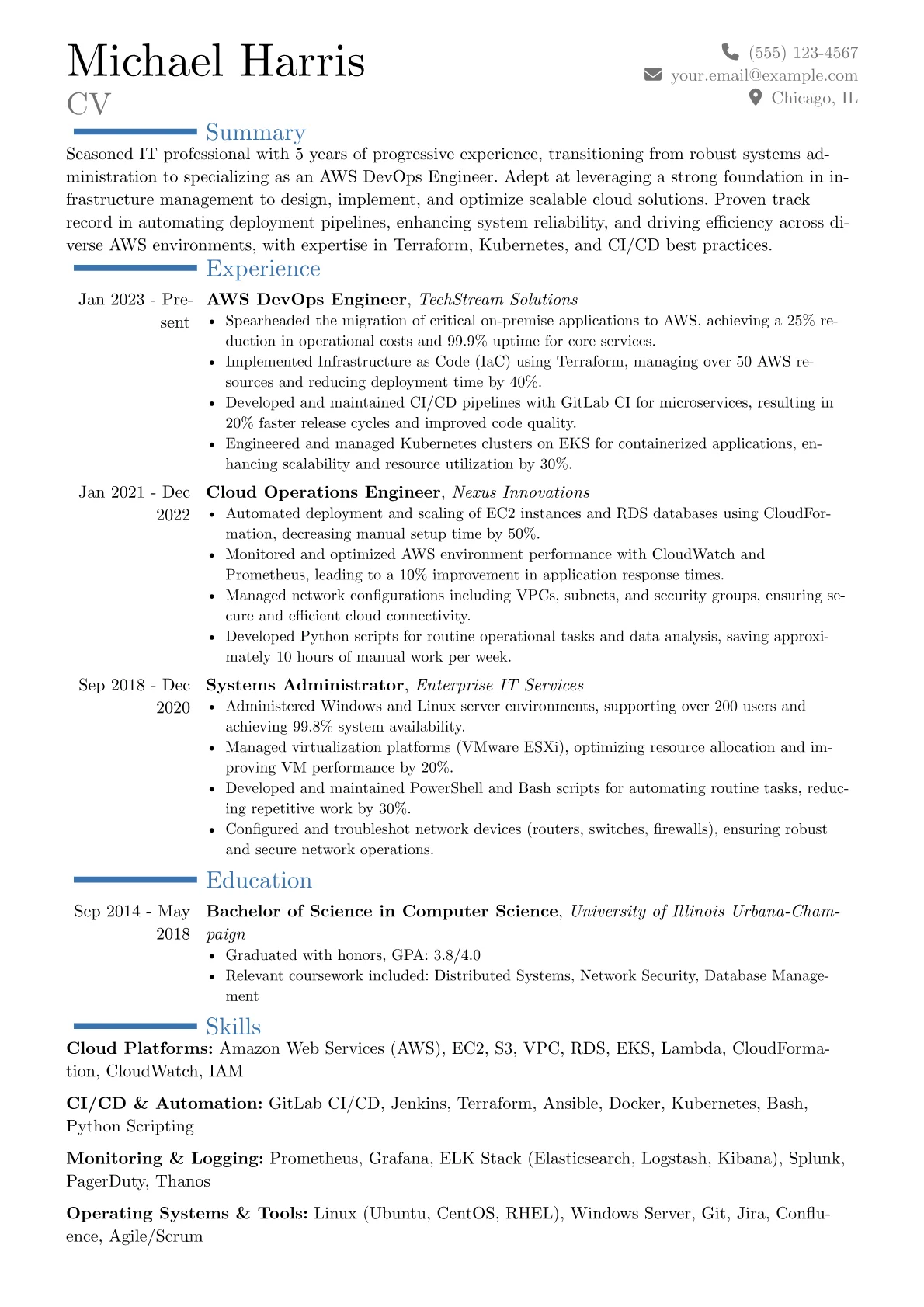Career changer version - Page 1