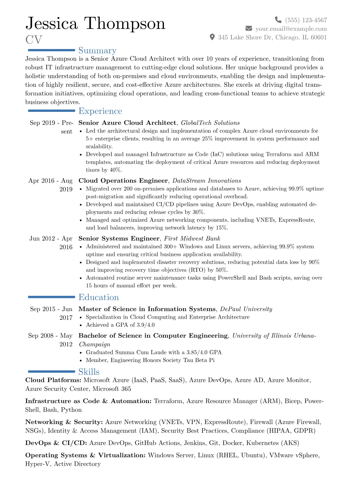 Career changer version - Page 1