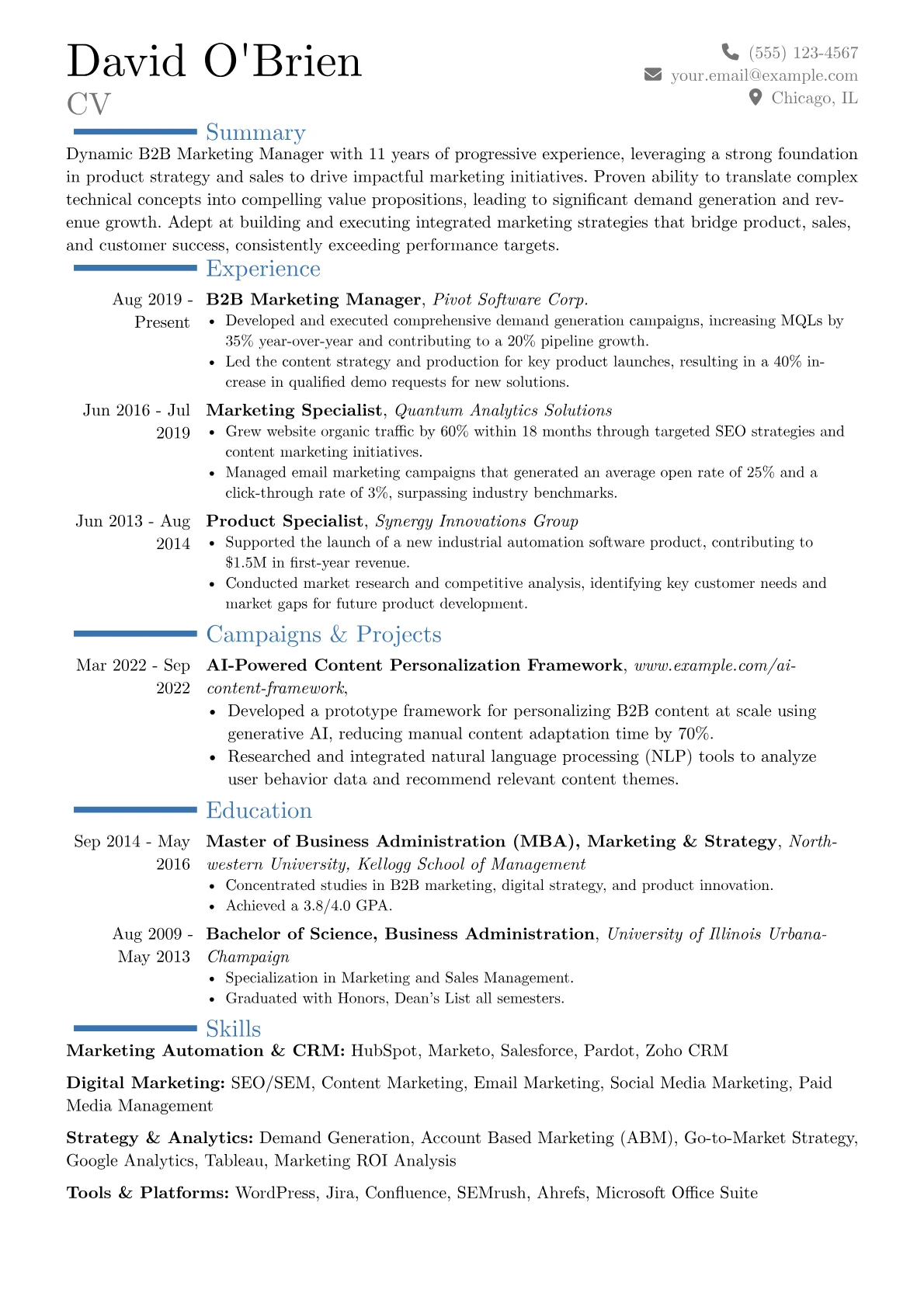 Career changer version - Page 1