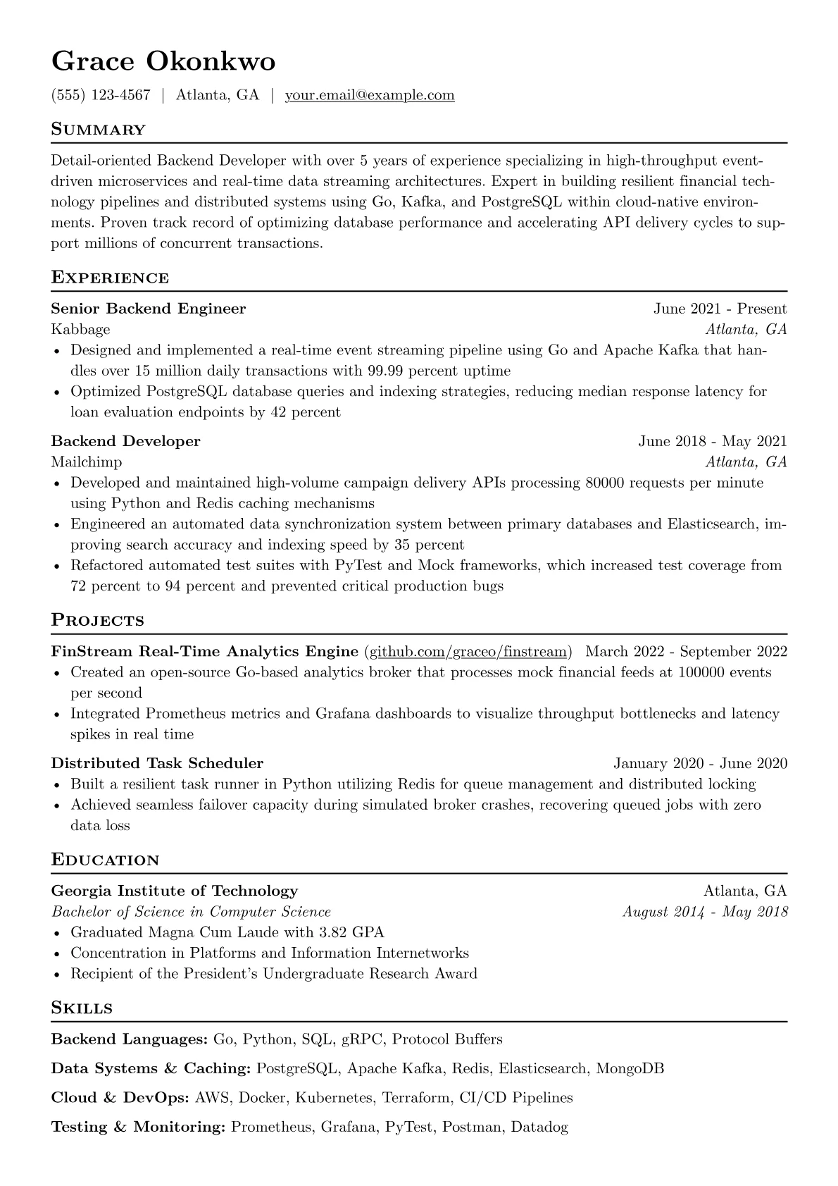 Fintech & Event-Driven version - Page 1