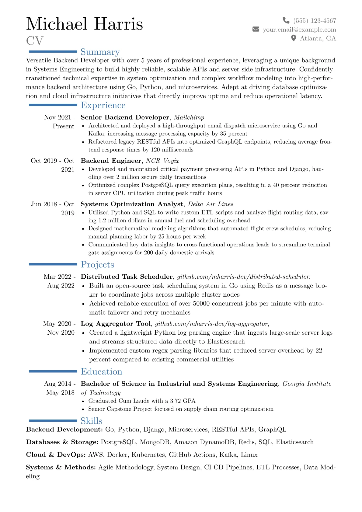 Career changer version - Page 1