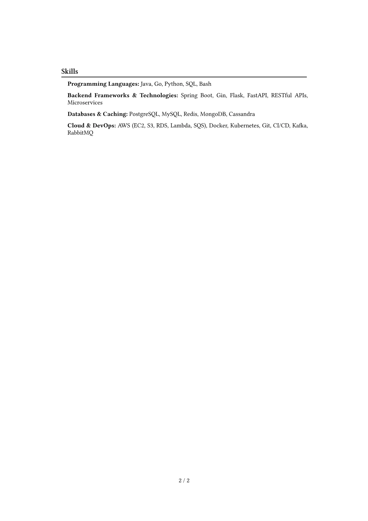 Career changer version - Page 2