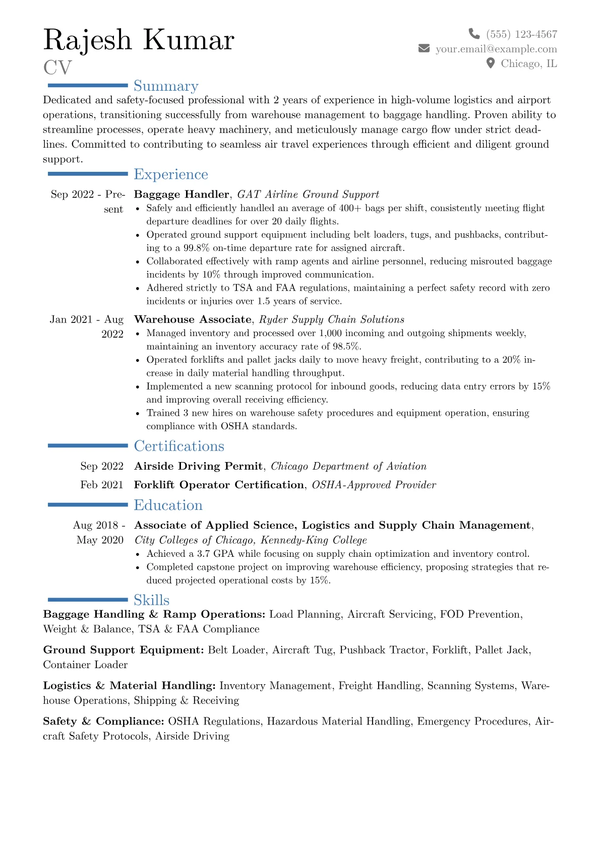 Career changer version - Page 1
