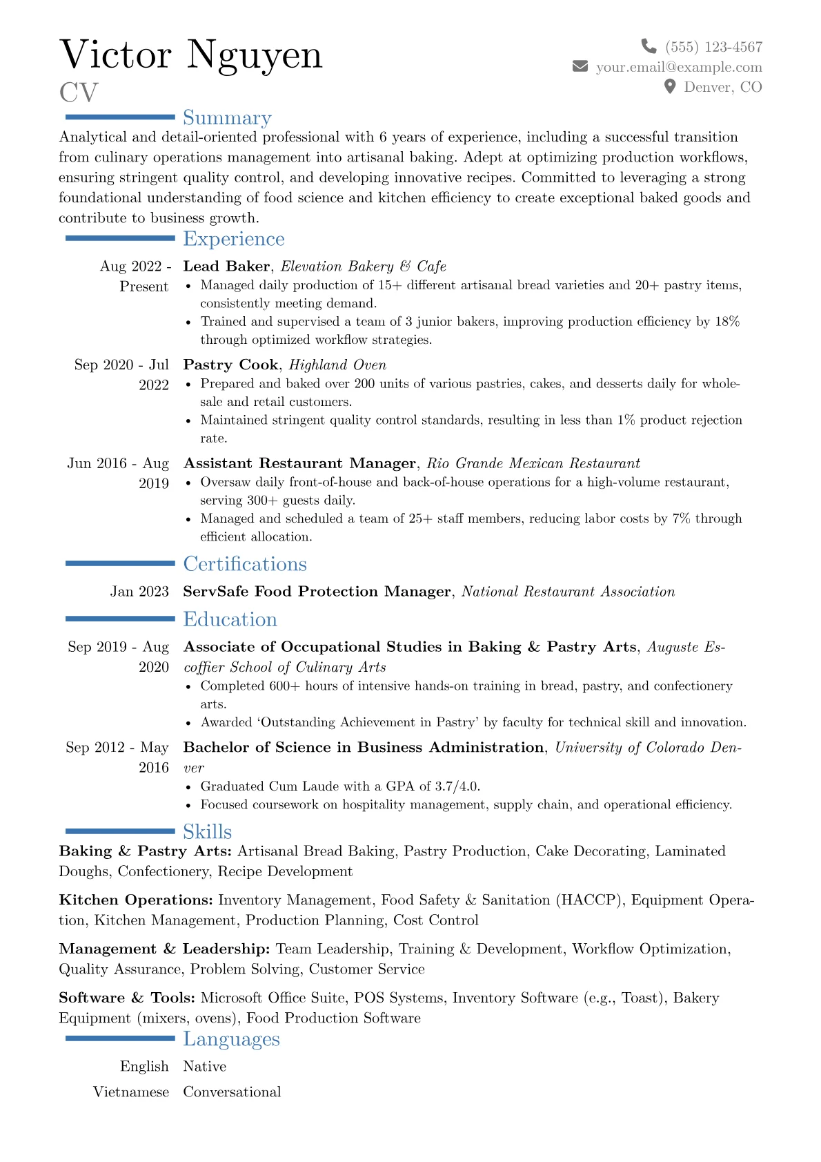 Career changer version - Page 1