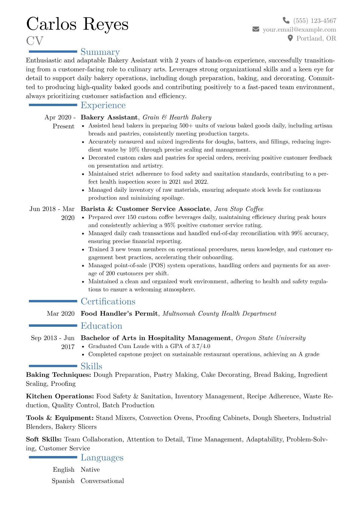 Career changer version - Page 1