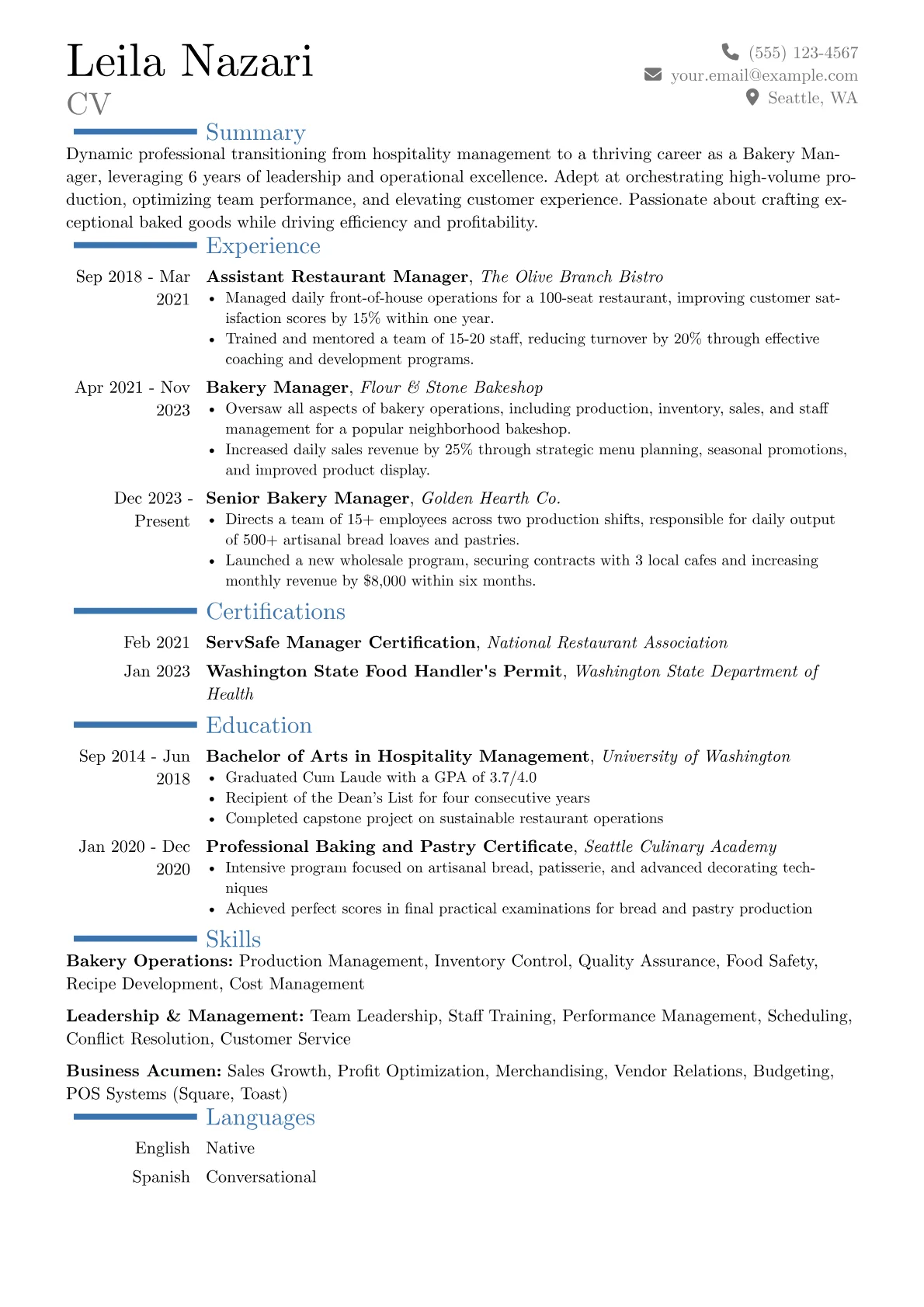 Career changer version - Page 1