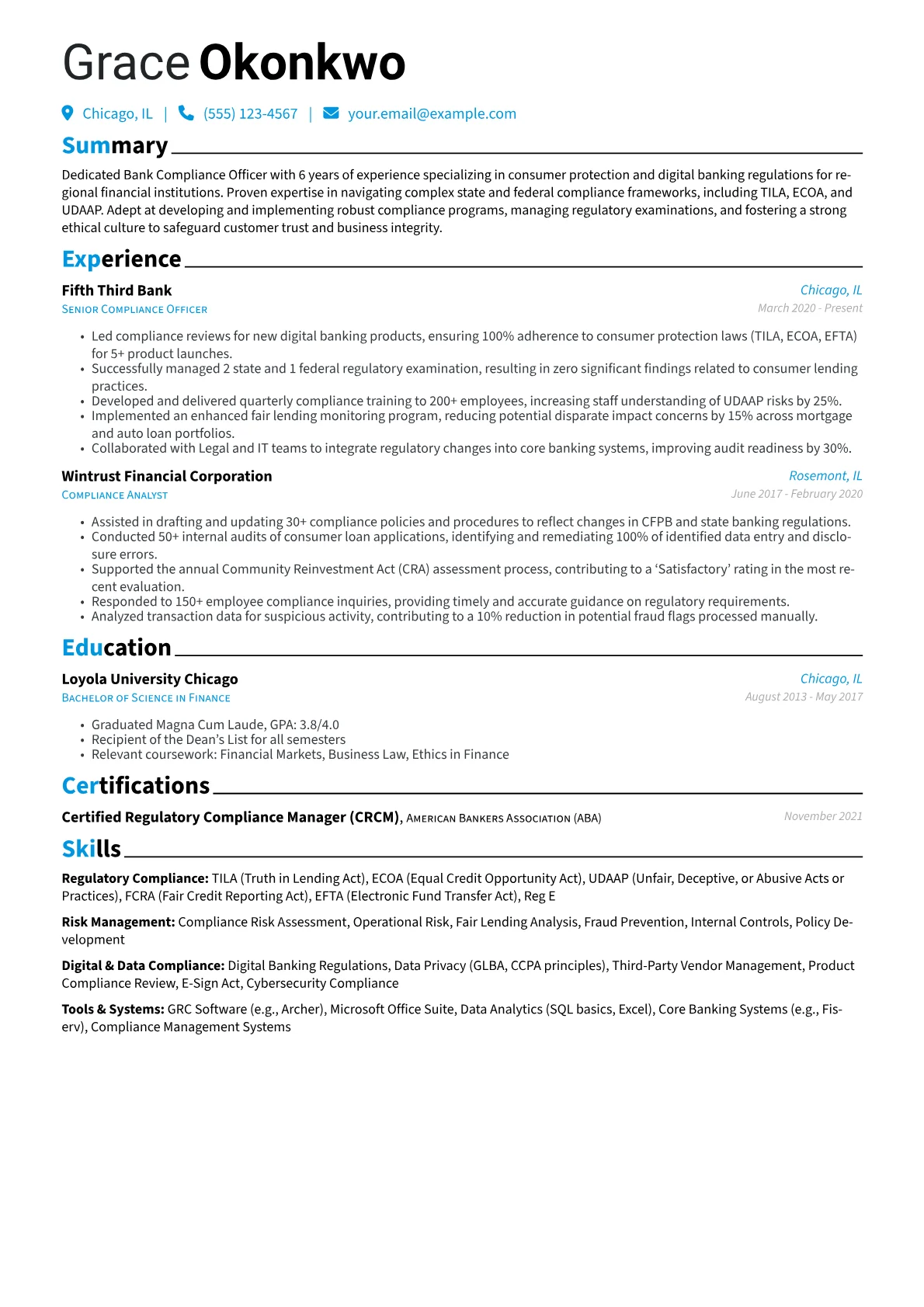 Regional Bank Consumer version - Page 1