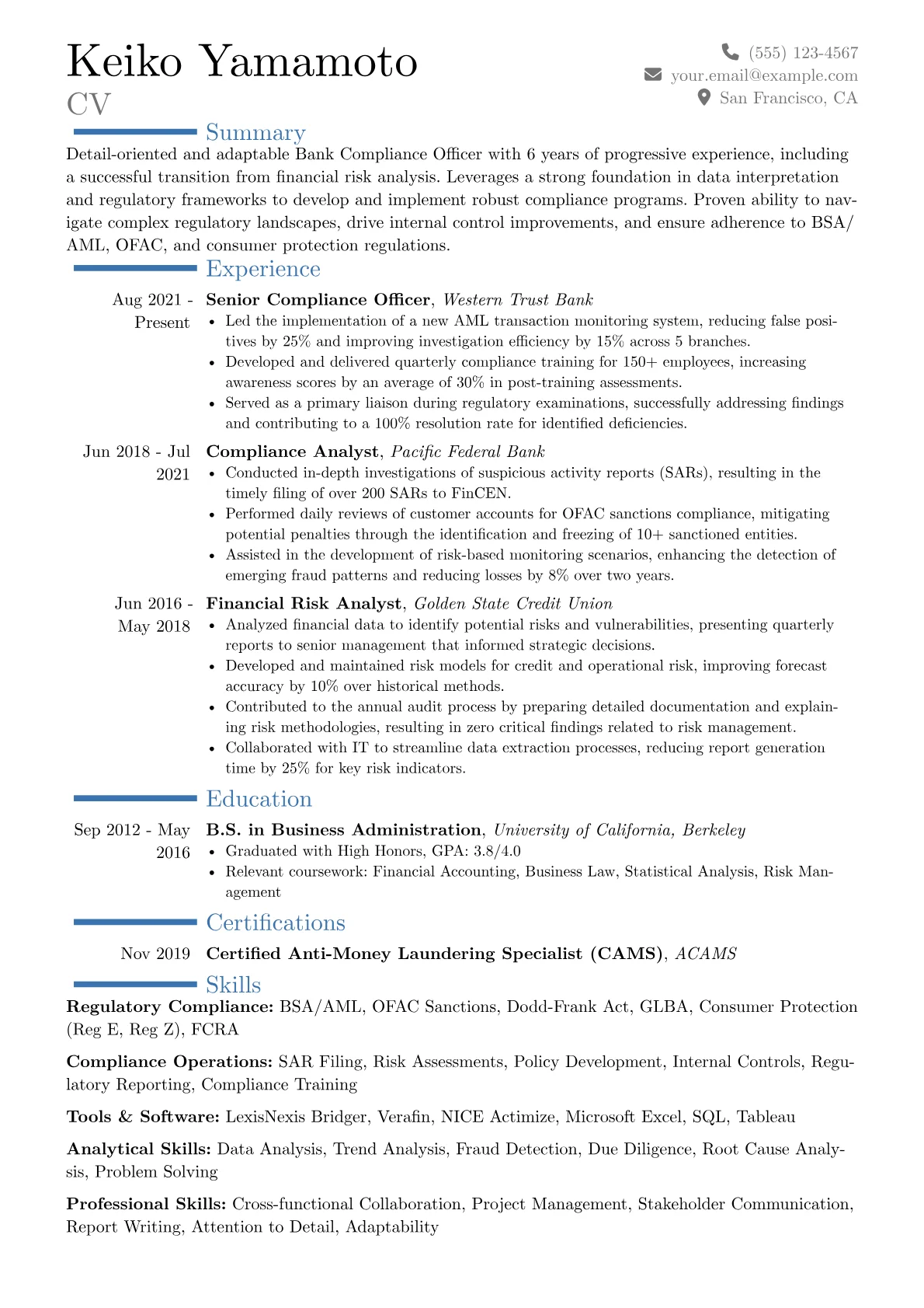 Career changer version - Page 1