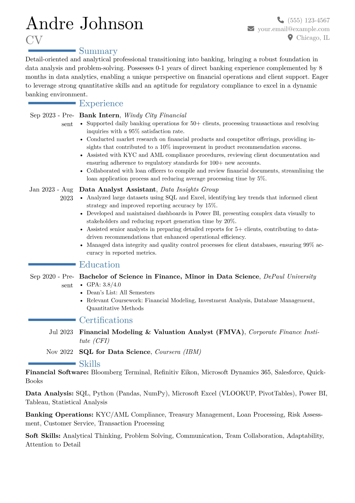 Career changer version - Page 1