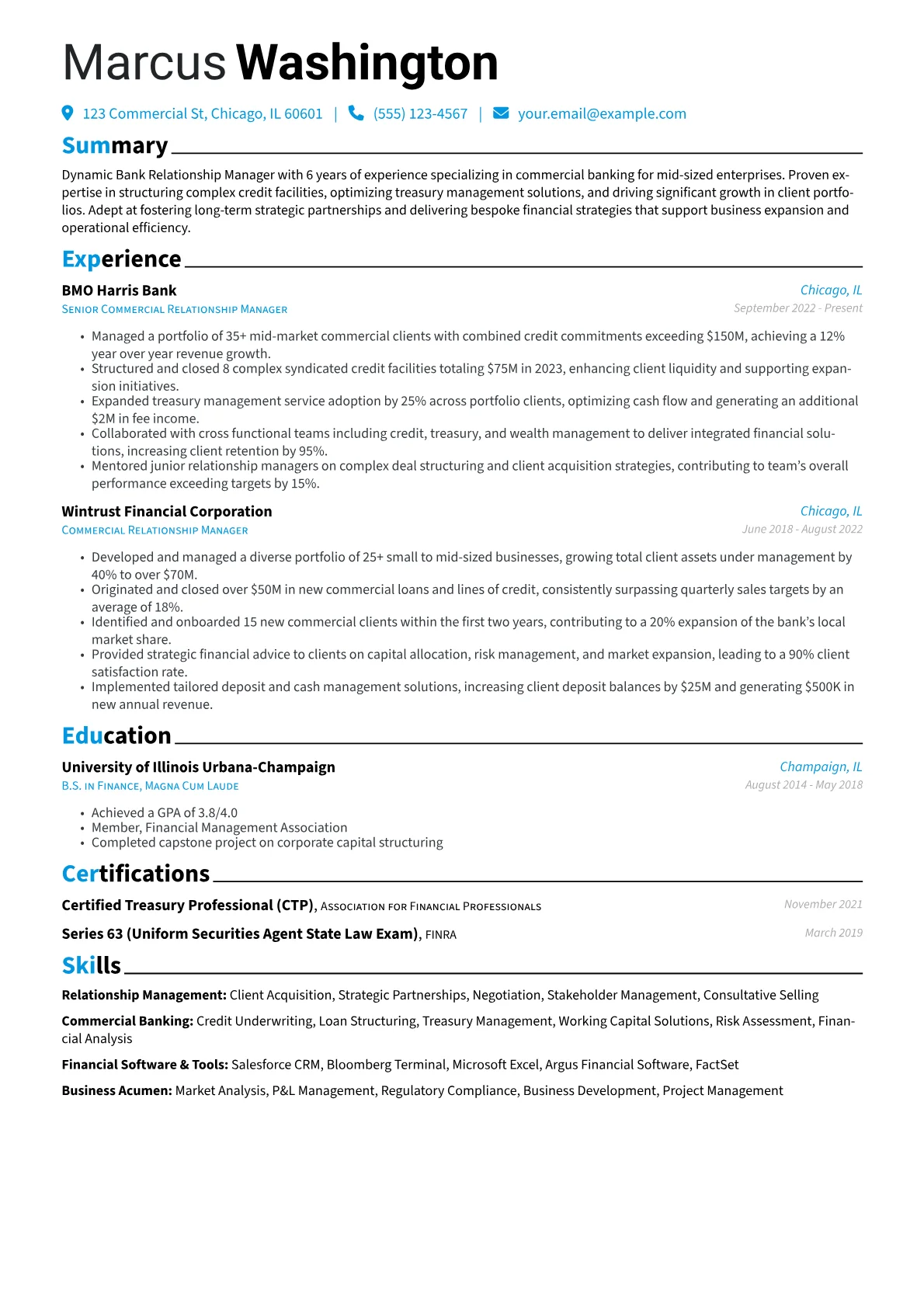 Commercial Banking version - Page 1