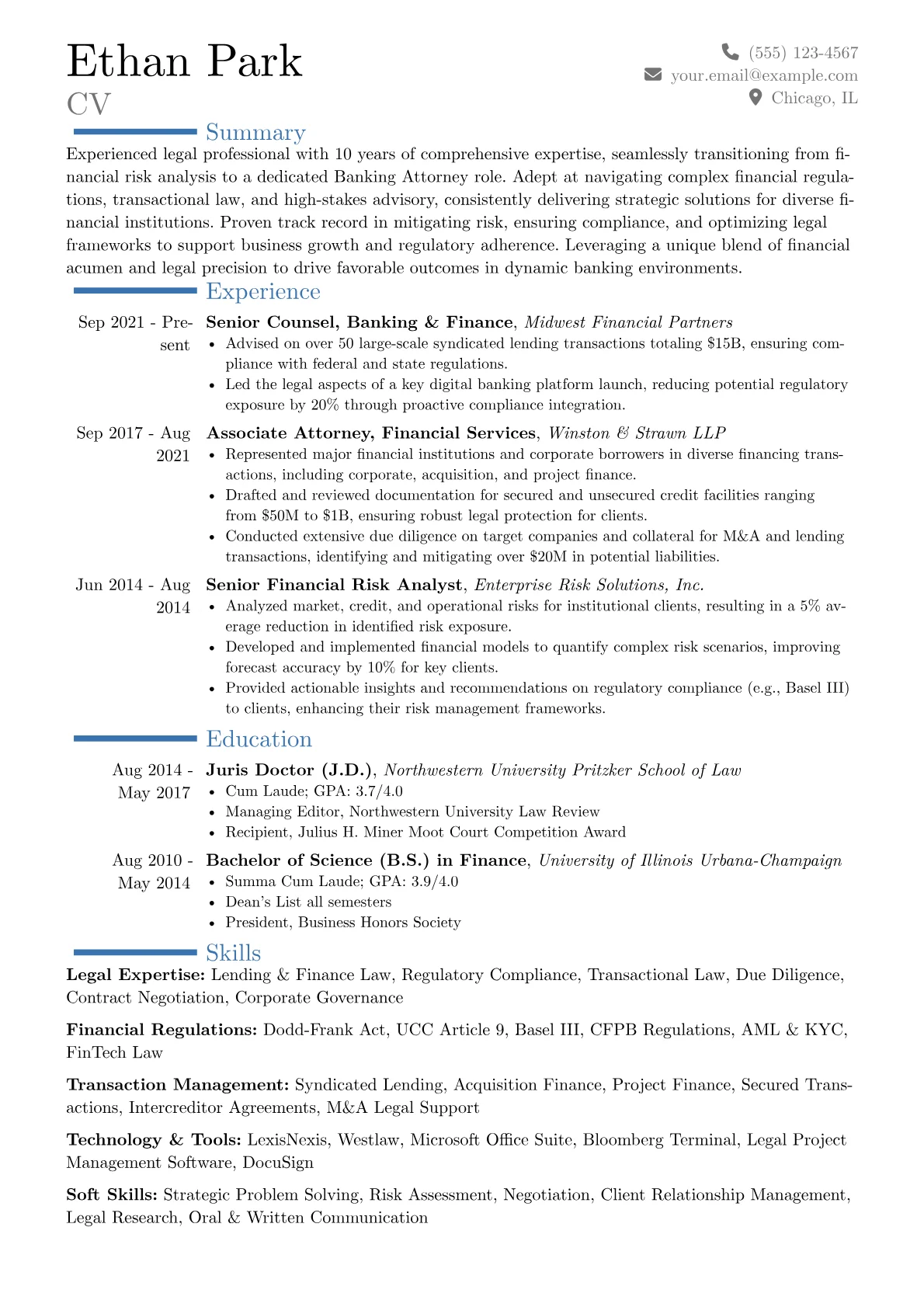 Career changer version - Page 1