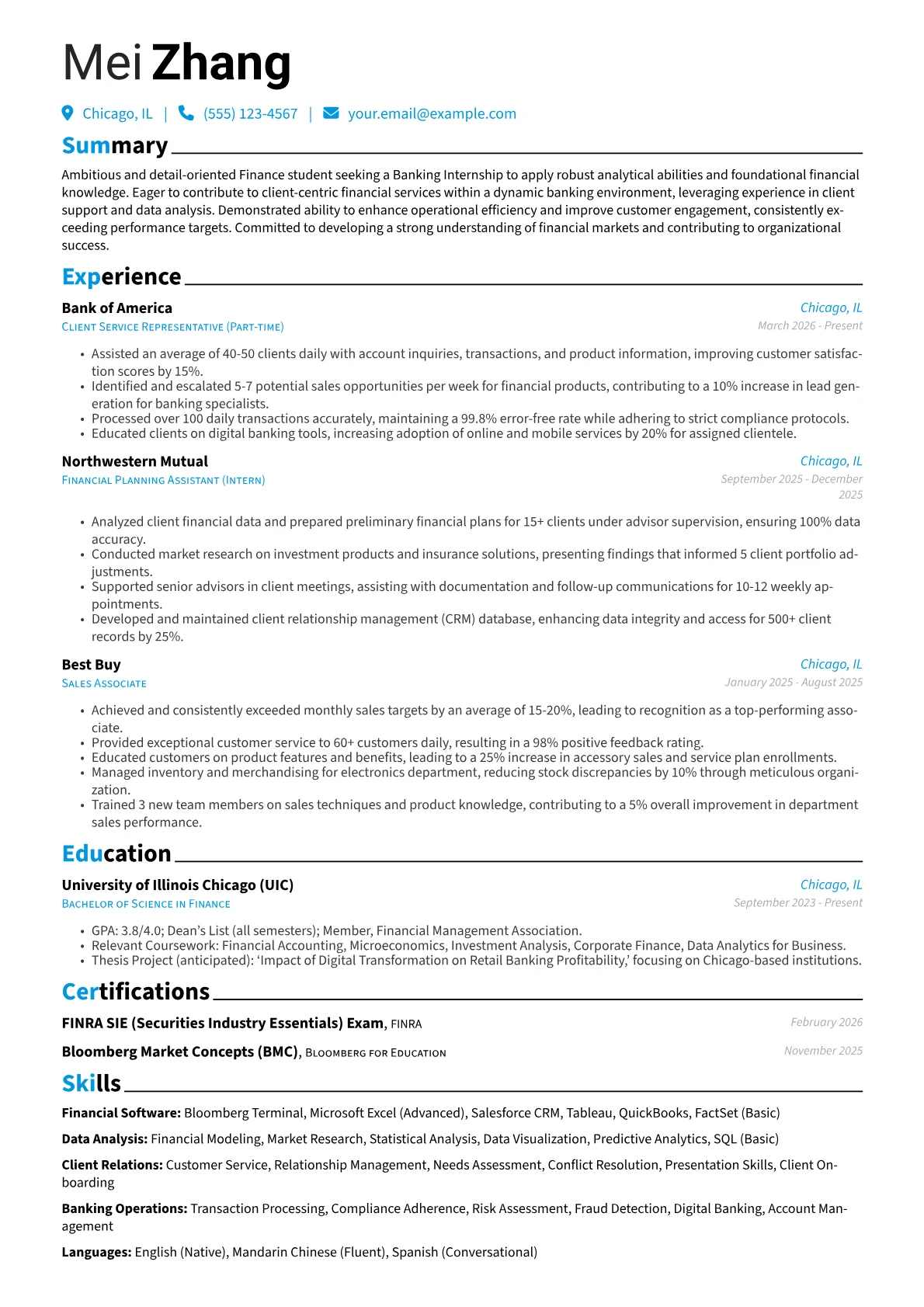 Banking Internship version - Page 1