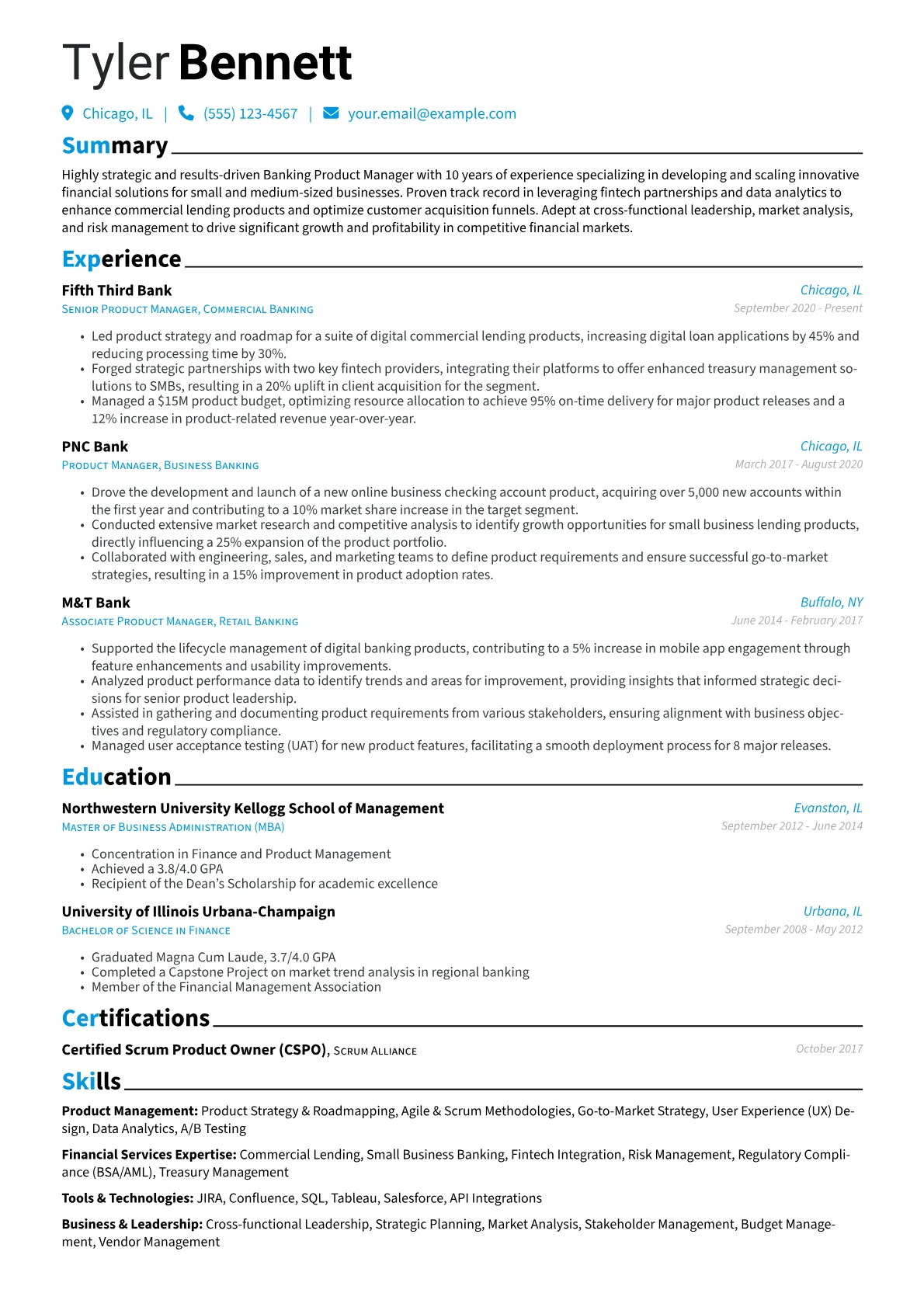 Product Management version - Page 1