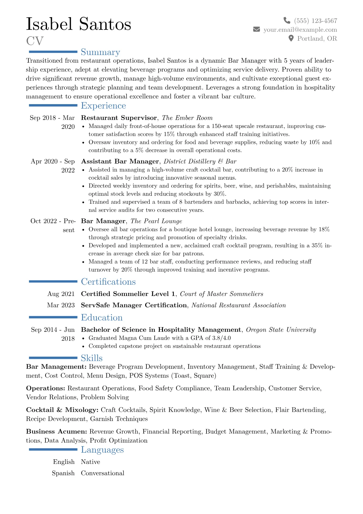 Career changer version - Page 1