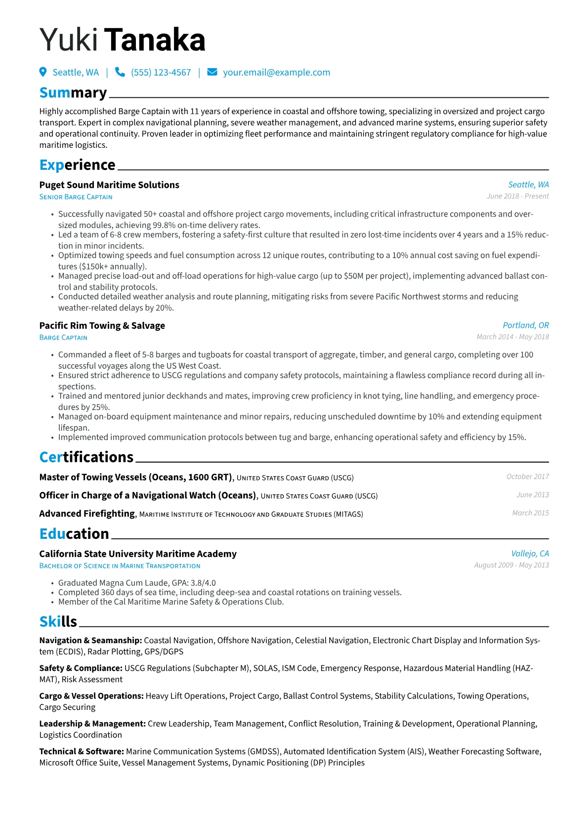 Barge Captain version - Page 1