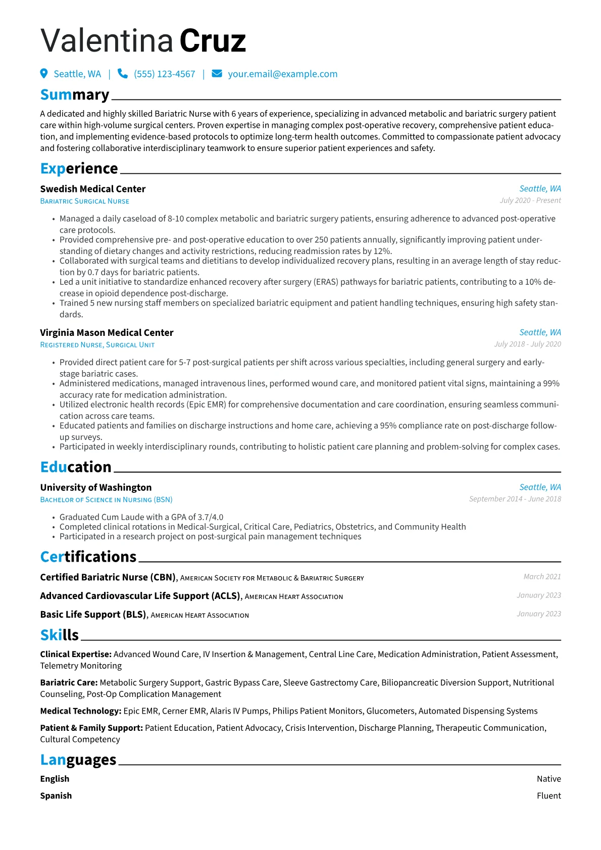 Bariatric Nurse version - Page 1
