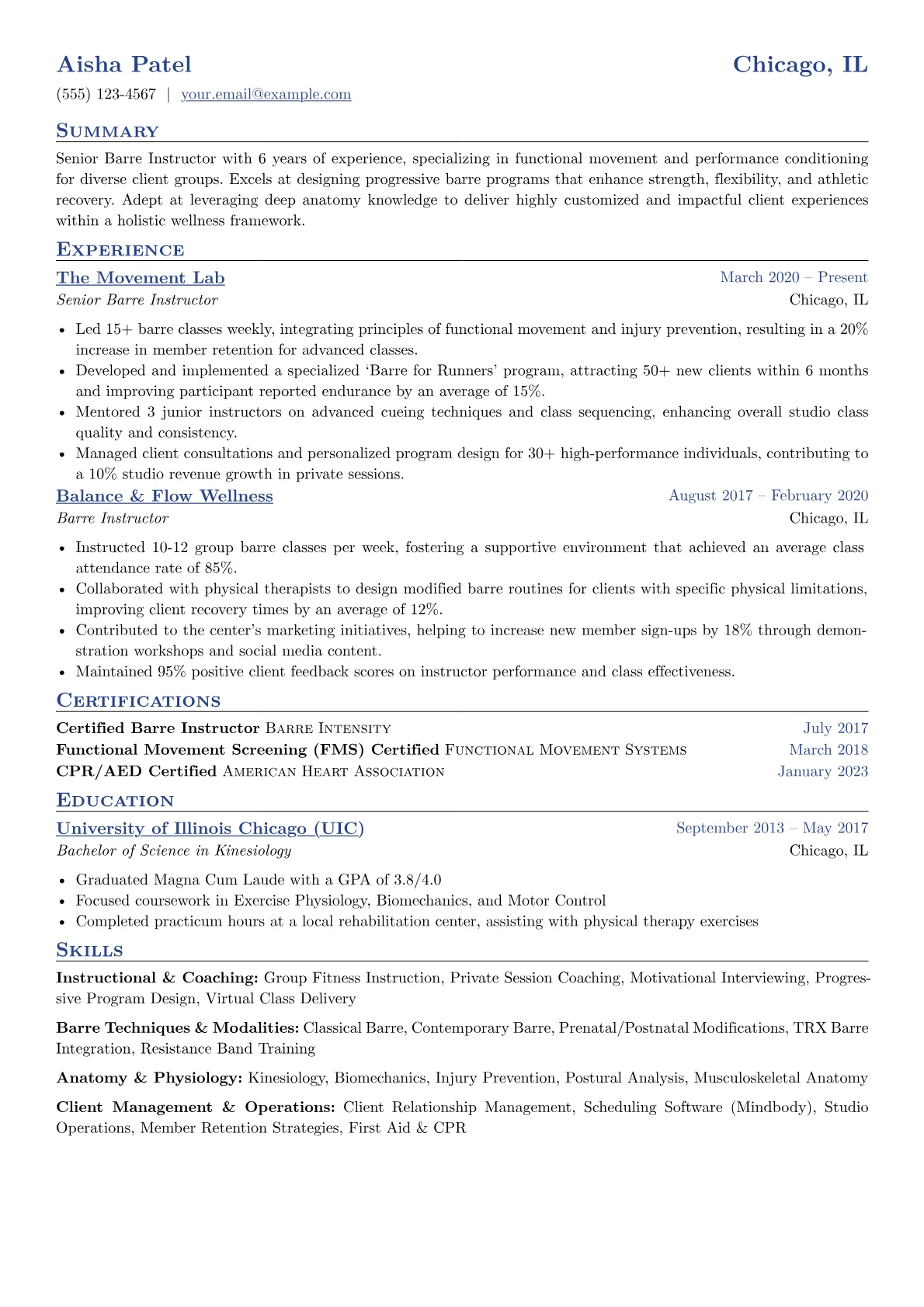 Functional Movement version - Page 1