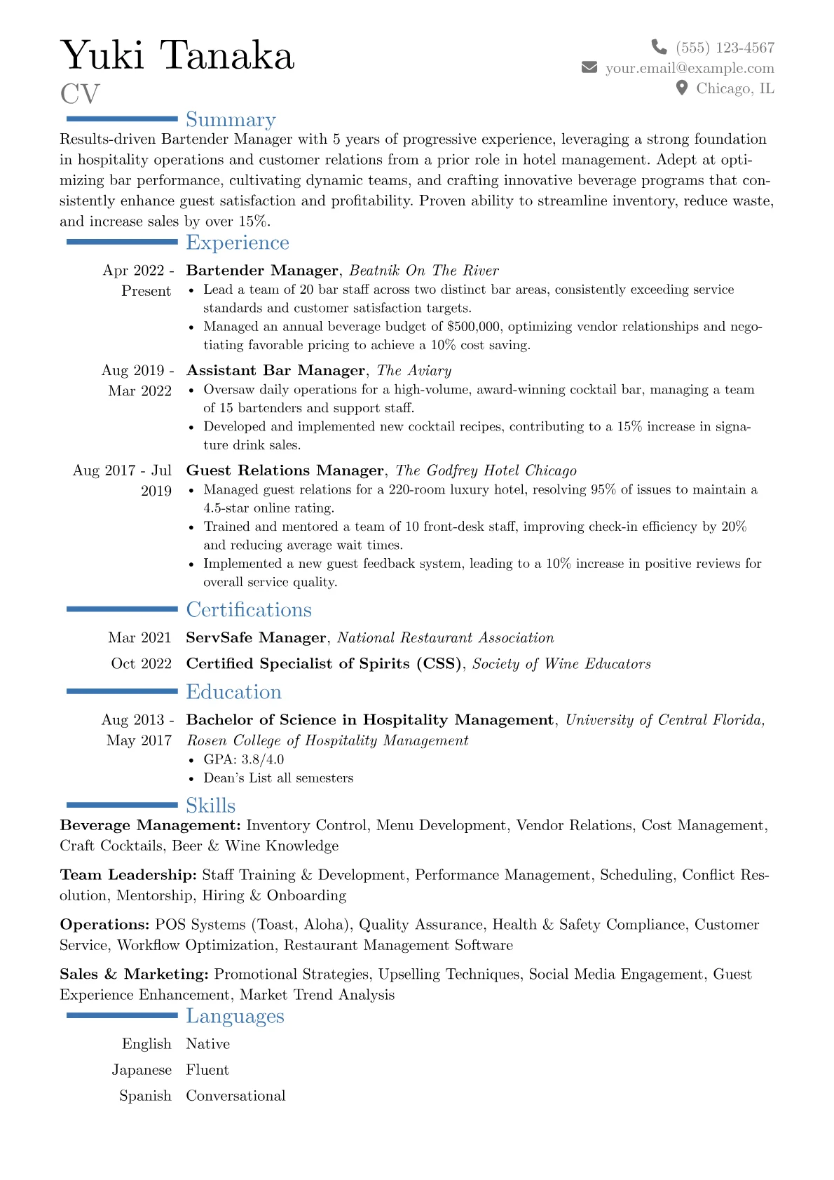 Career changer version - Page 1