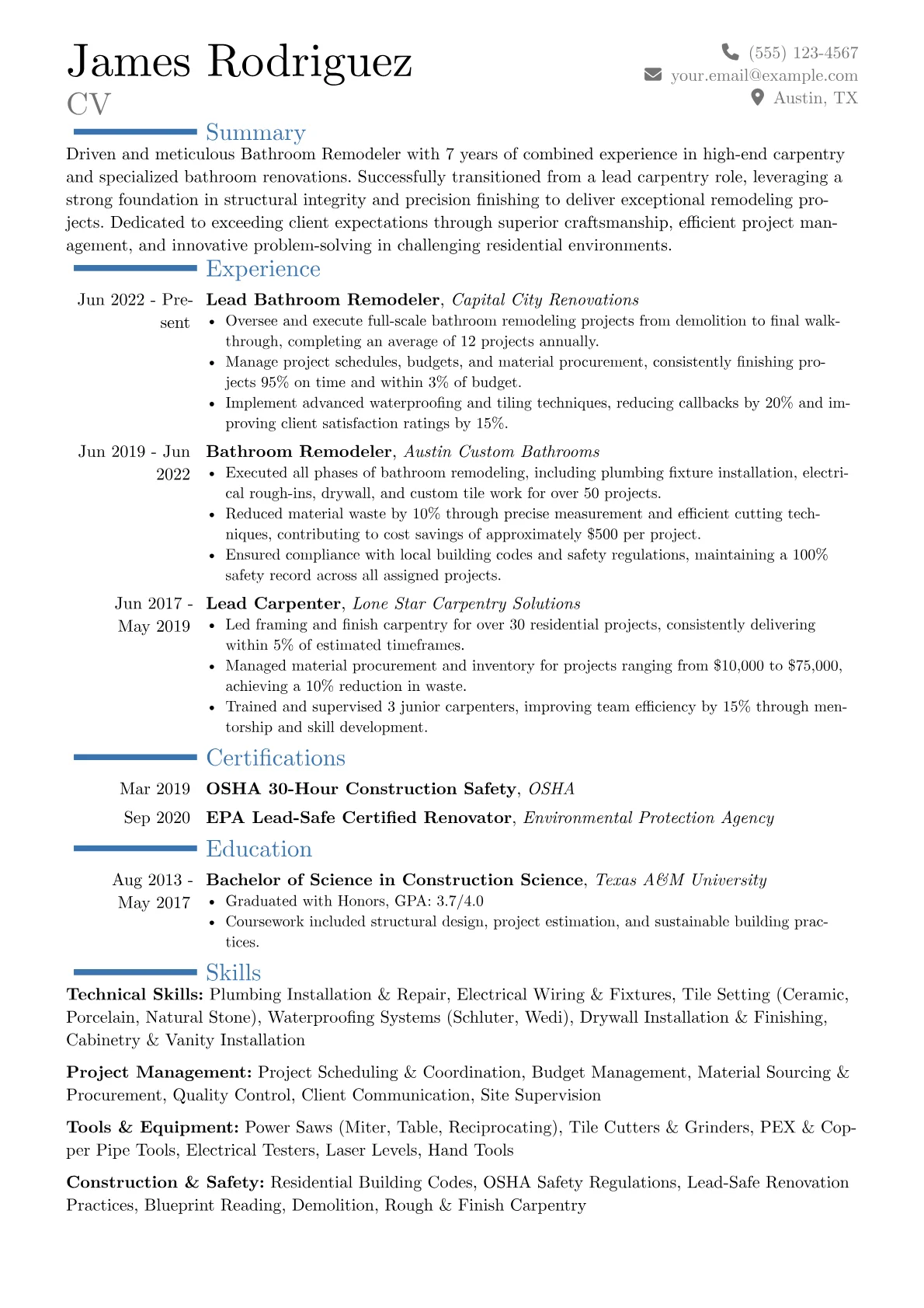 Career changer version - Page 1