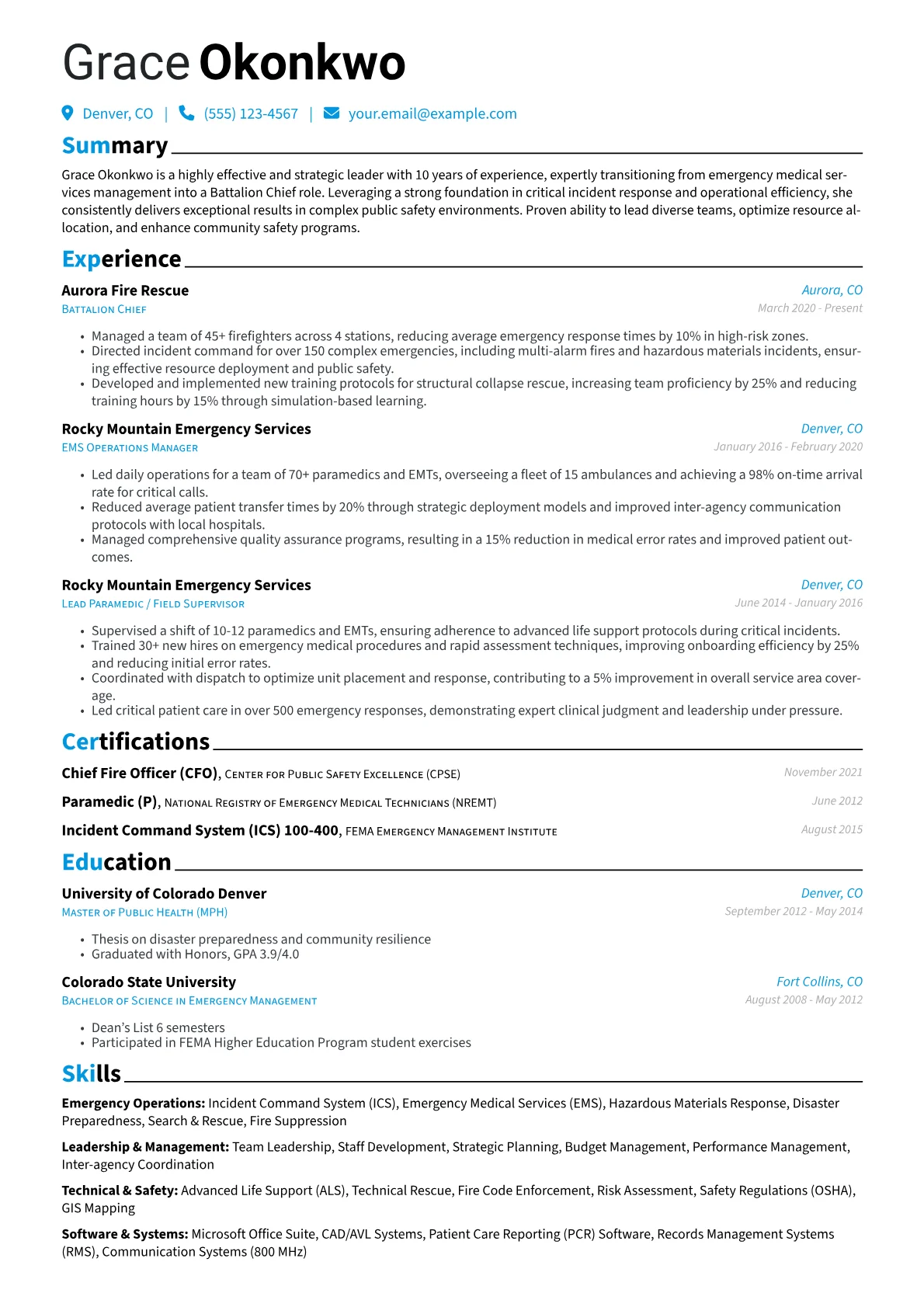 Career changer version - Page 1