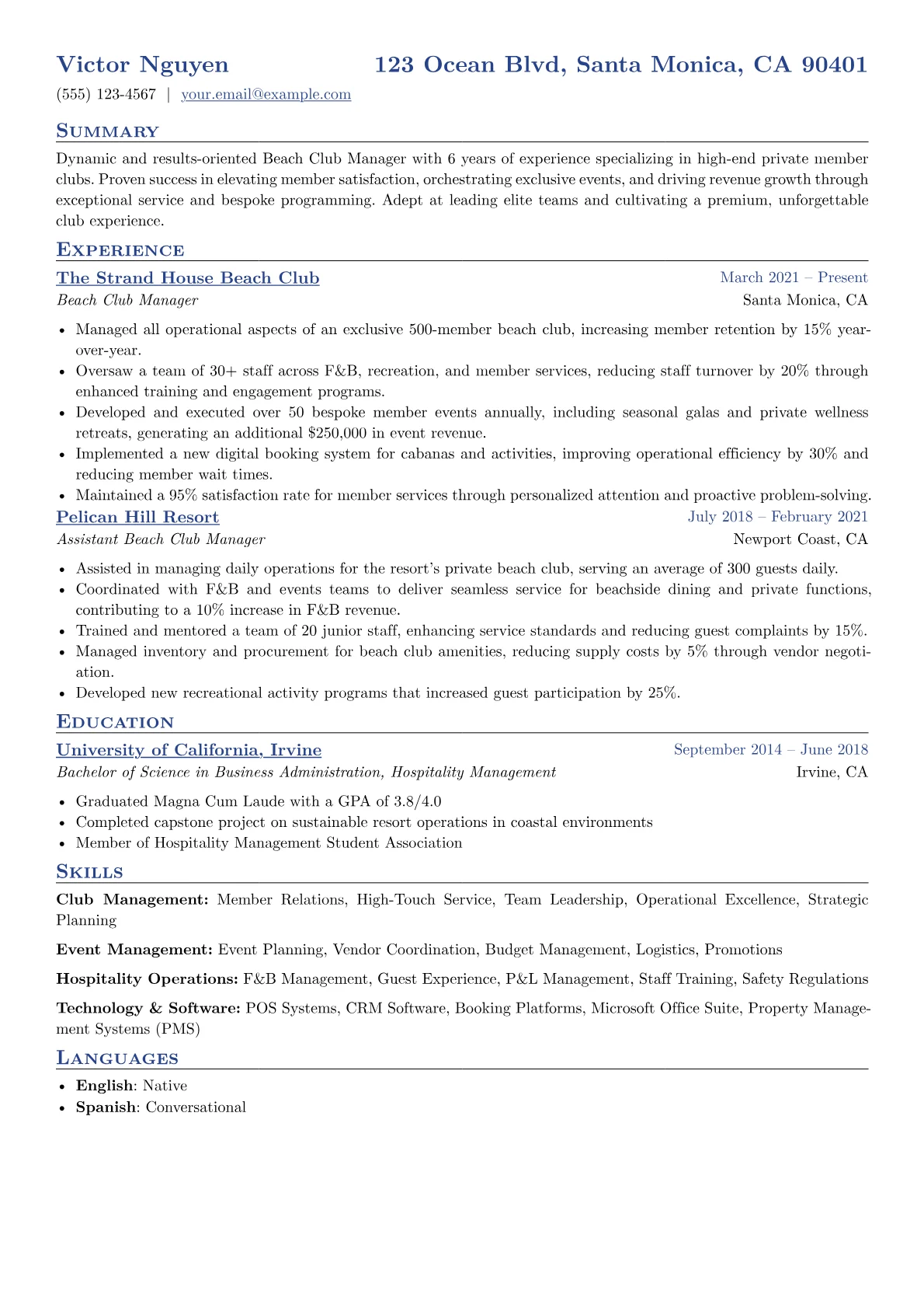 Private Member Club Focus version - Page 1