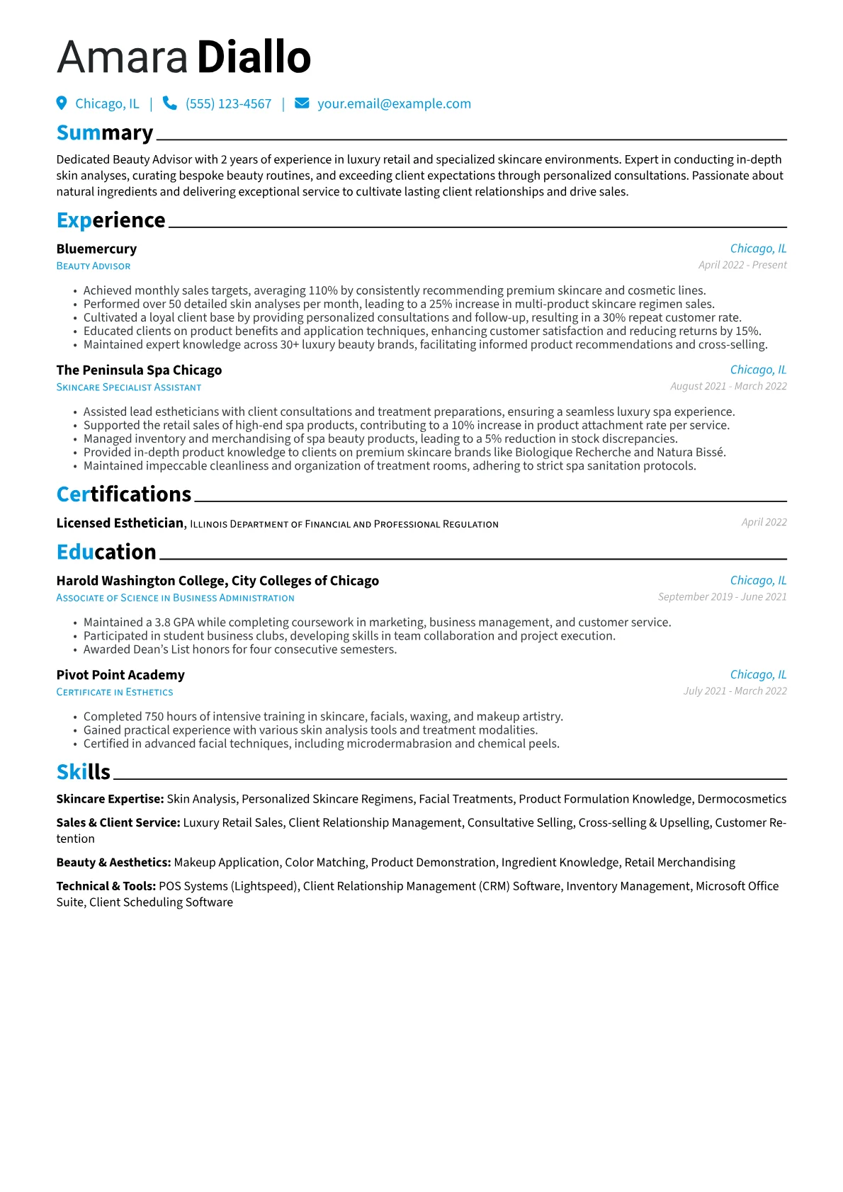 Luxury Skincare Focus version - Page 1