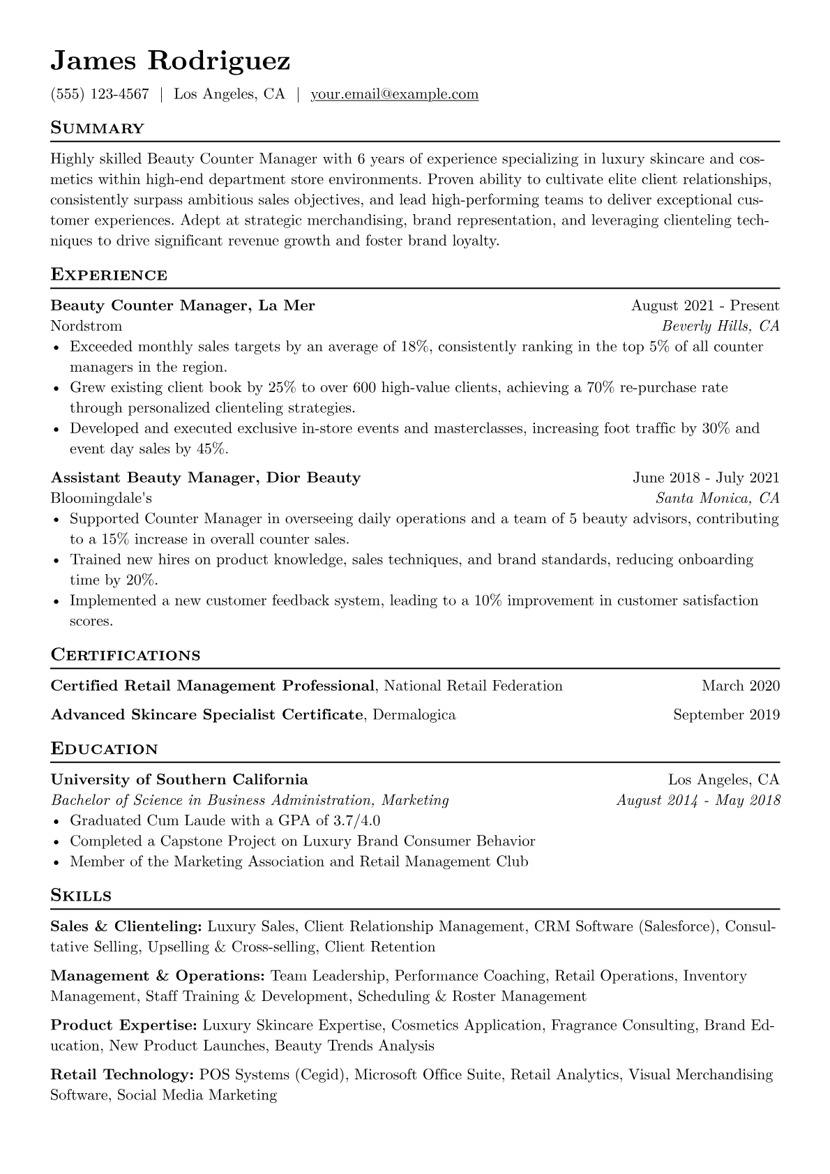 Luxury Skincare version - Page 1